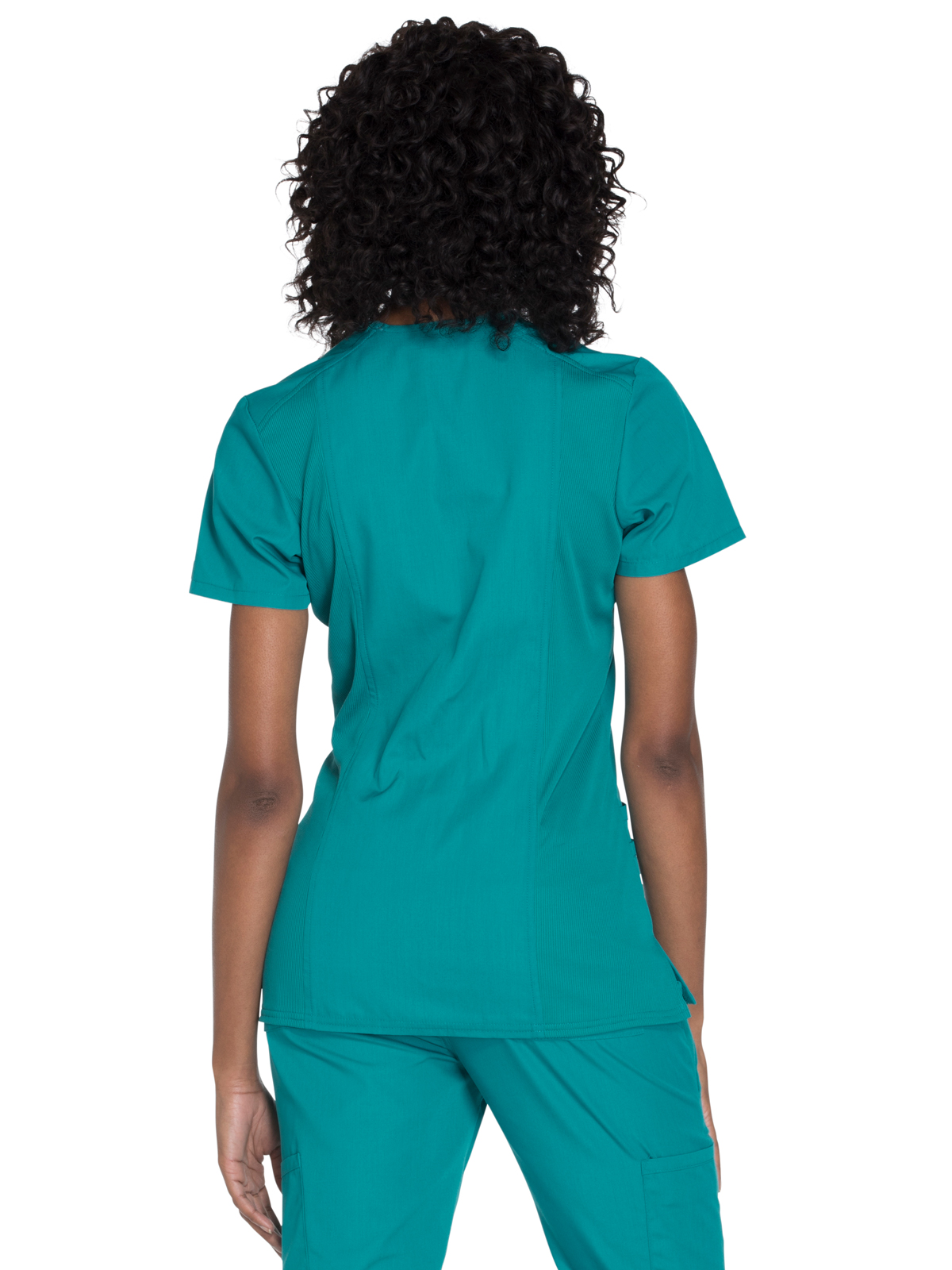 Cherokee - Workwear Originals - Women's 2-Pocket Mock Wrap Top 10