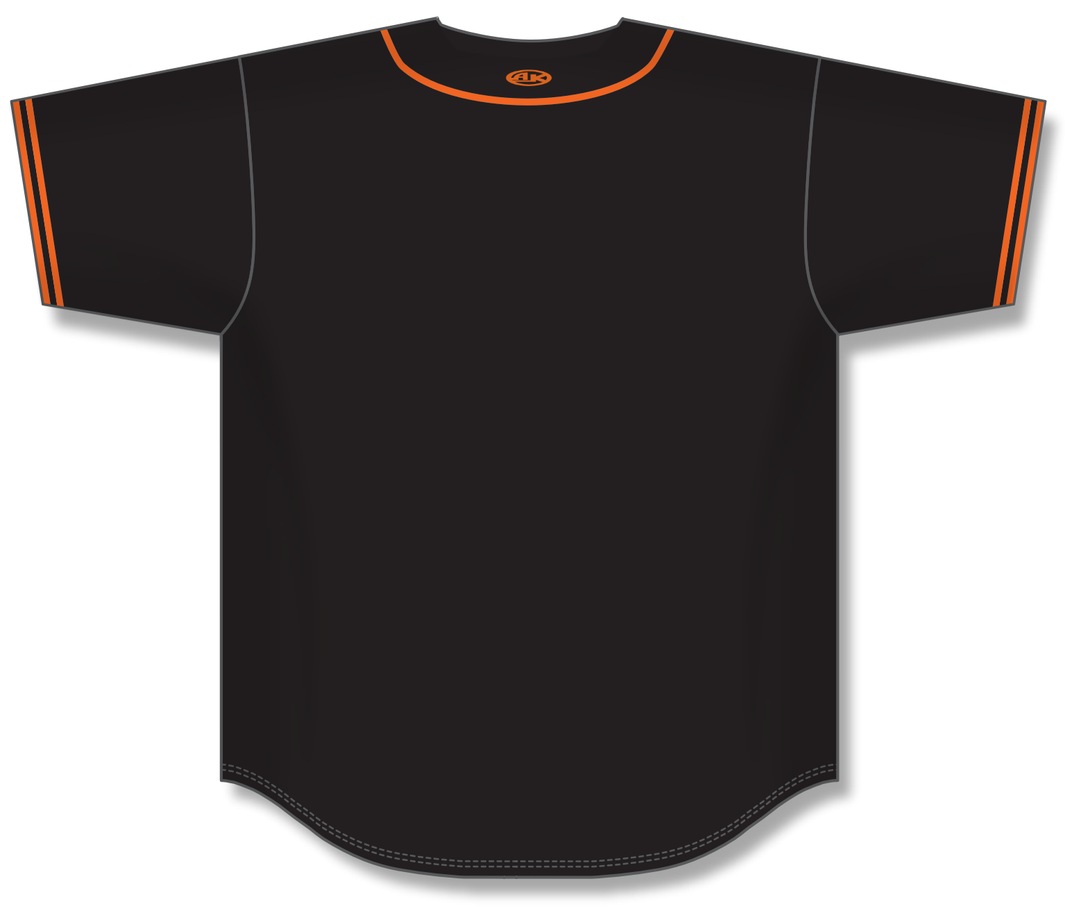 Full Button Baseball Jerseys BA5500-SF-G01 14
