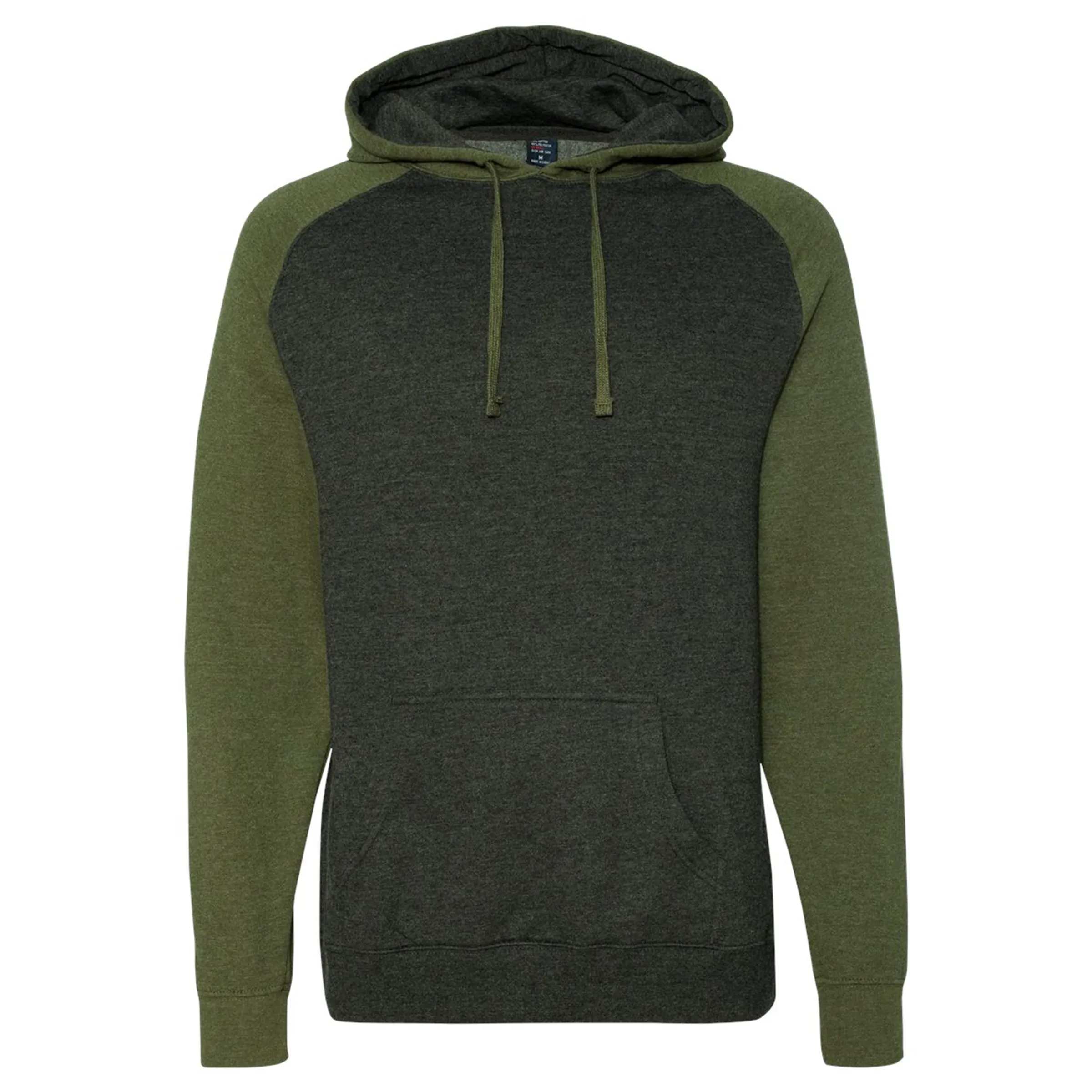 Raglan Hooded Pullover Sweatshirt, custom hoodie or sweatshirt with logo imprint 16