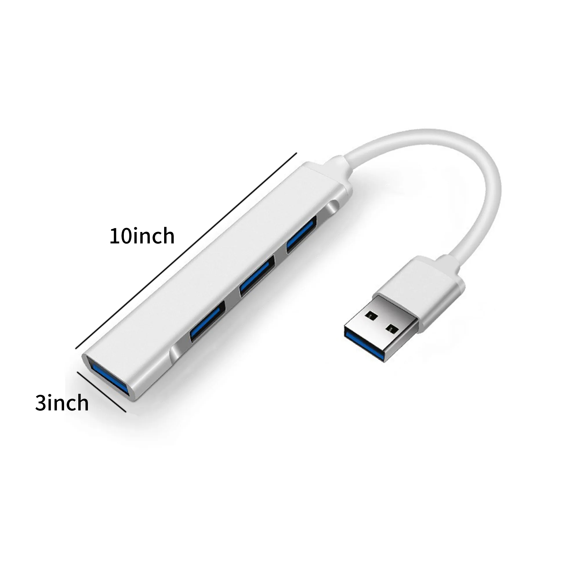 Aluminum USB Docking Station 4 Port 2