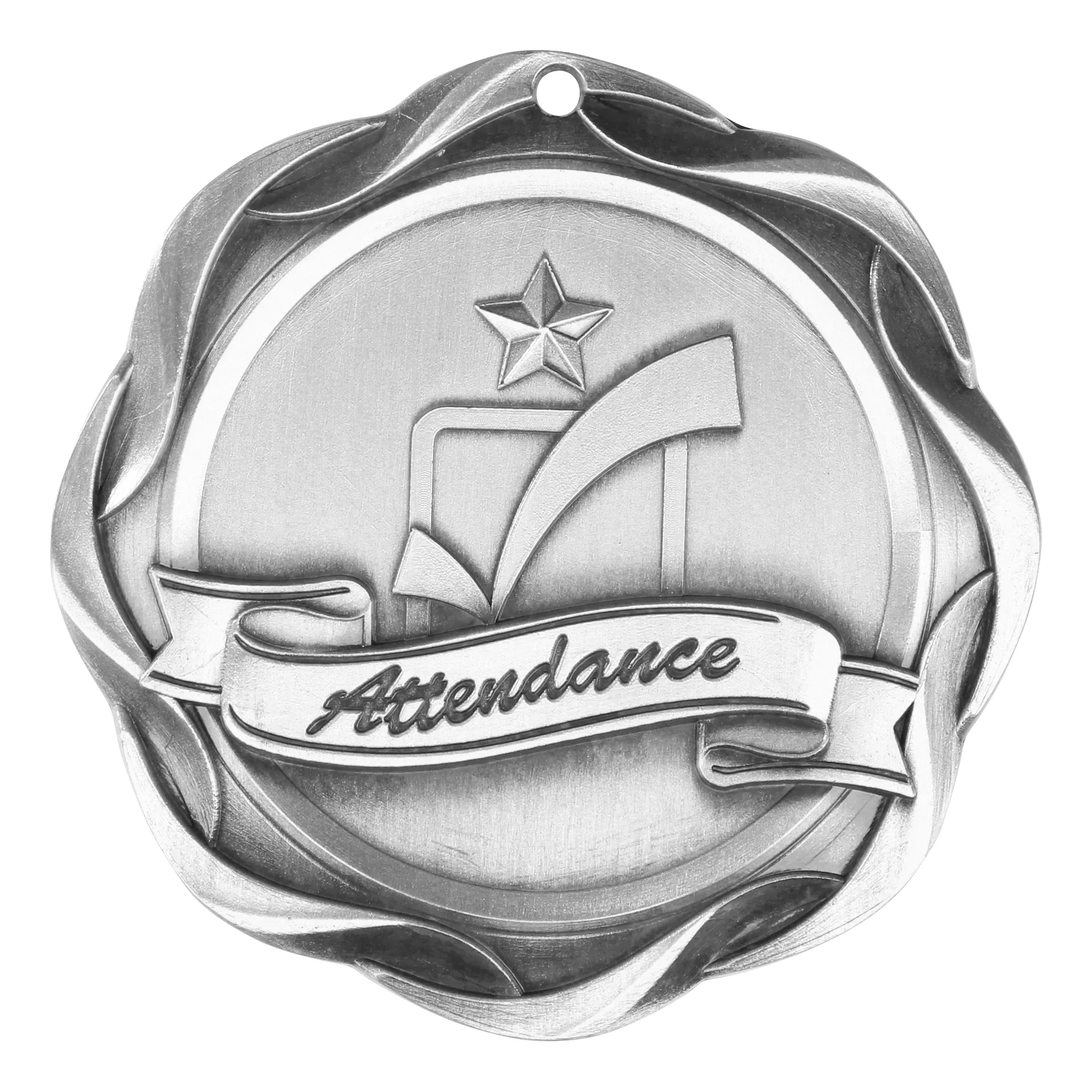 3" Gold Fusion Attendance Medal 11