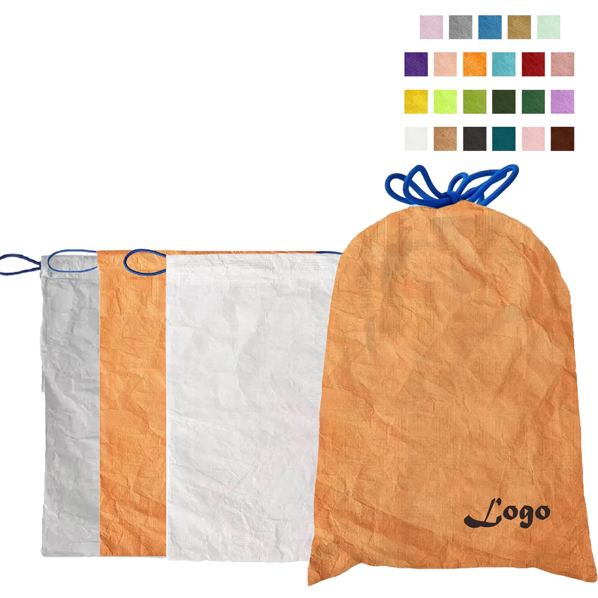 Tyvek Eco-Friendly Drawstring Bag 2
