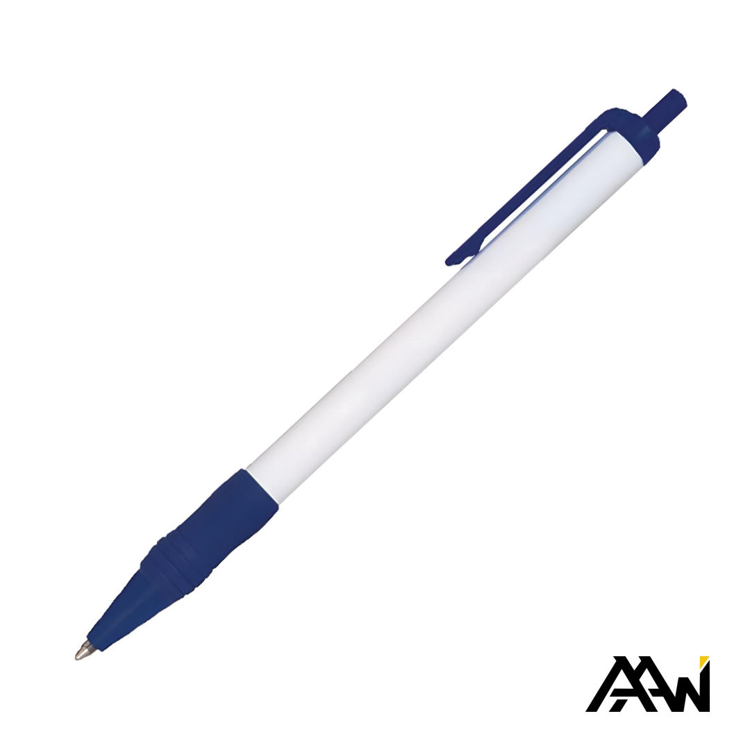 Value Slim Grip Pen w/Glossy Barrel & Matte Colored Trim 19