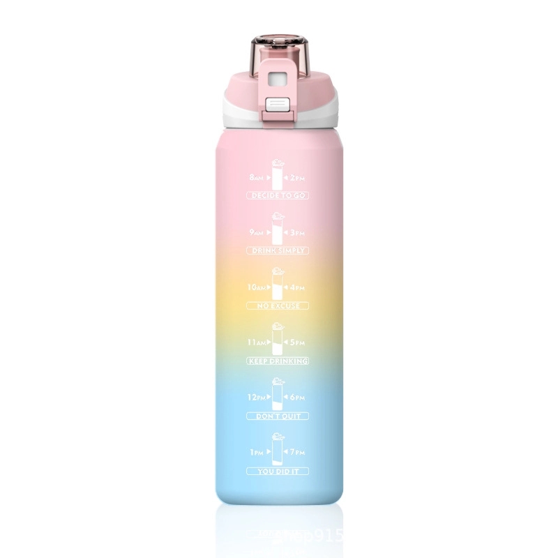 Custom 34 oz PC Material Frosted Water Bottle 9