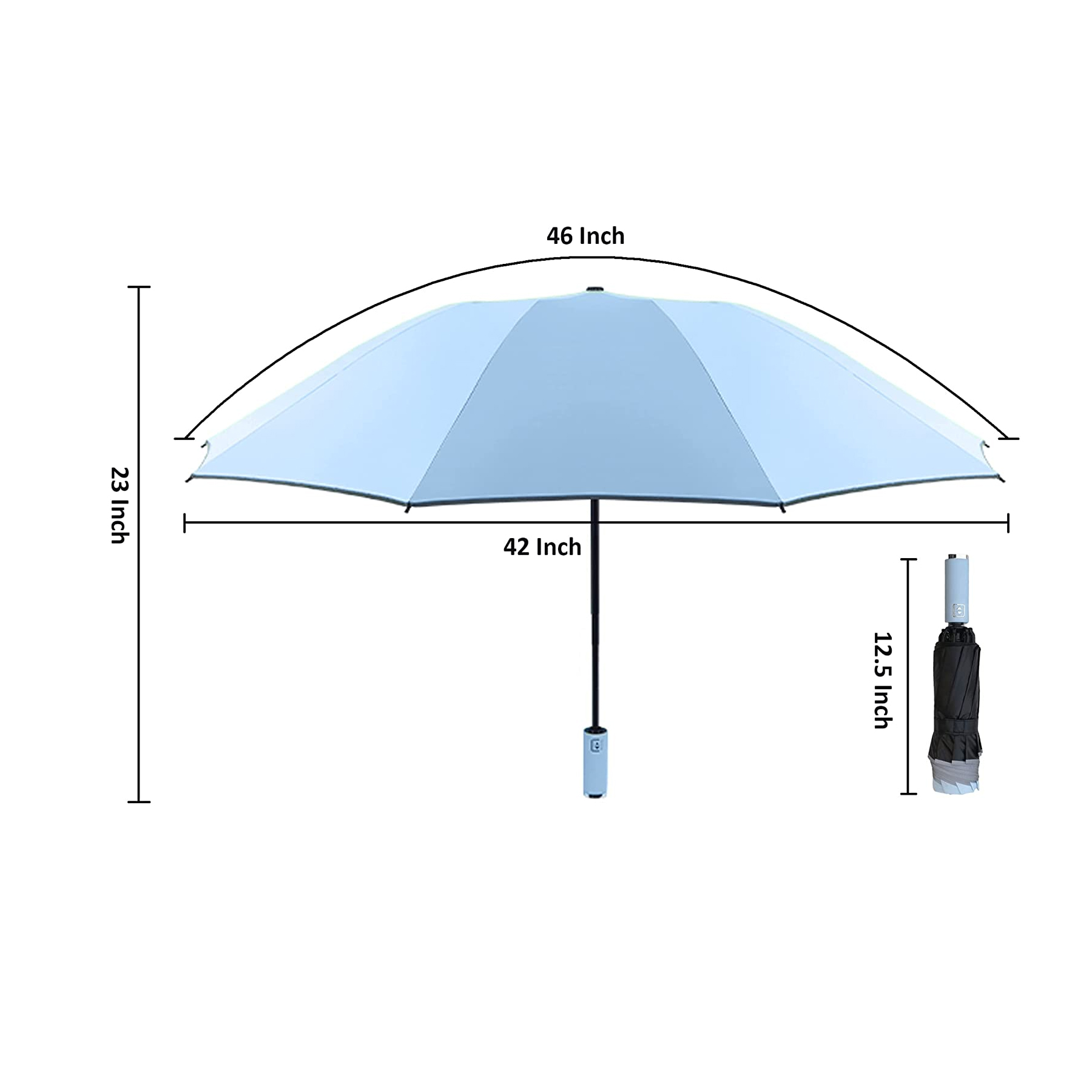Windproof Reverse Umbrella 3