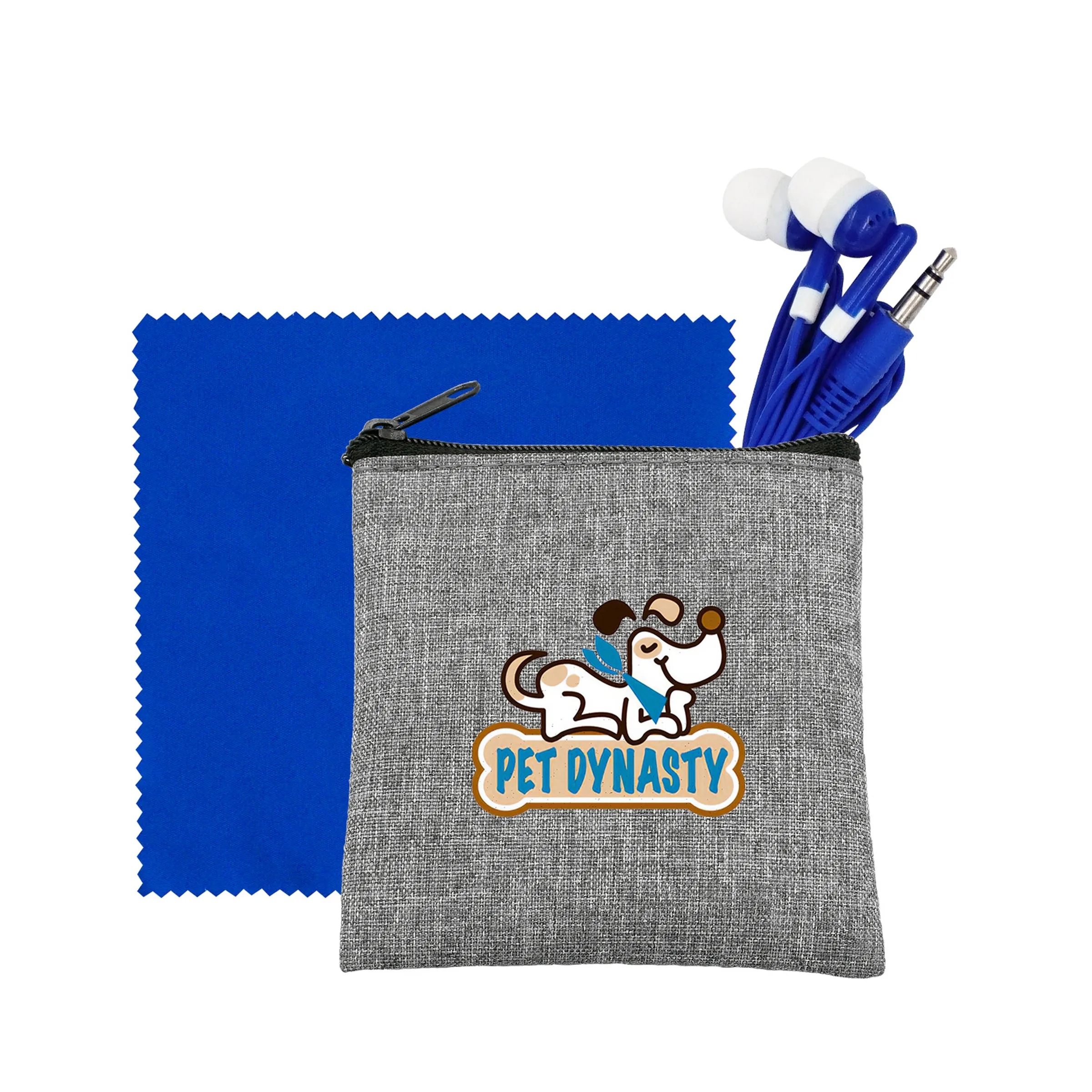 Recycled Ear Bud & Cloth Set 15