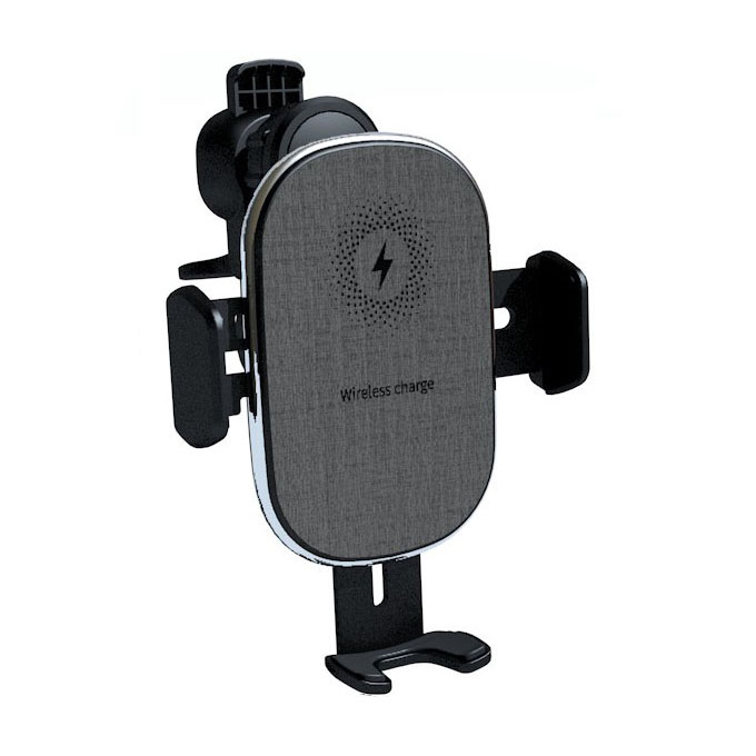 15W Fast Wireless Car Charger with Auto-Sensing Phone Mount & Adjustable Air Vent Holder 15