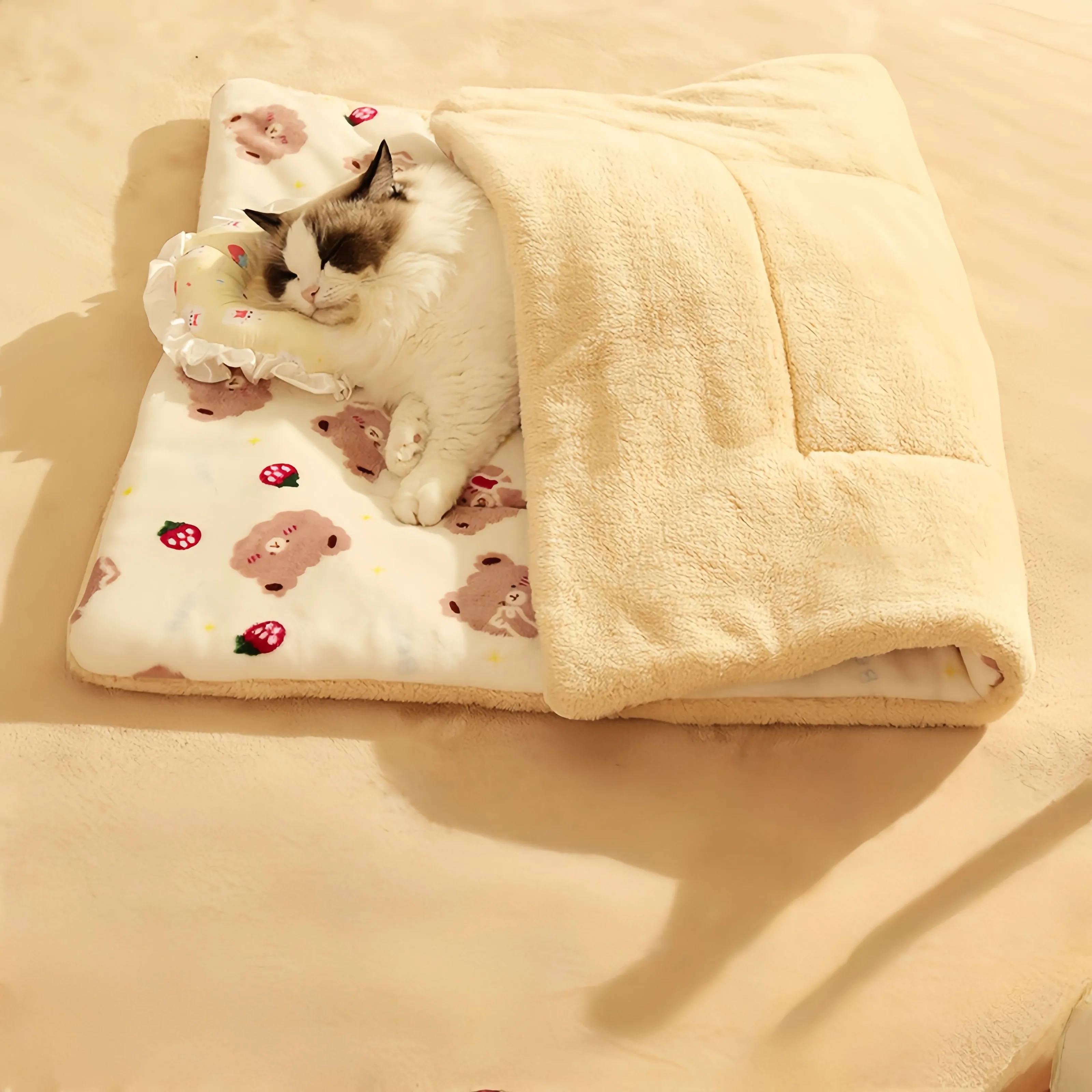 Blankets And Sleeping Pads For Pets In Autumn And Winter 8