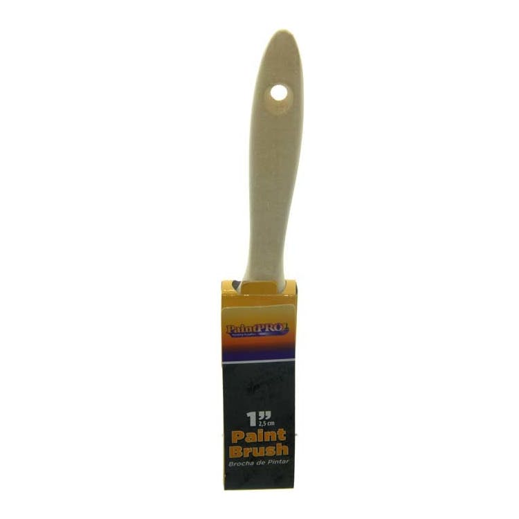 Wood Paint Brushes - 1" 2