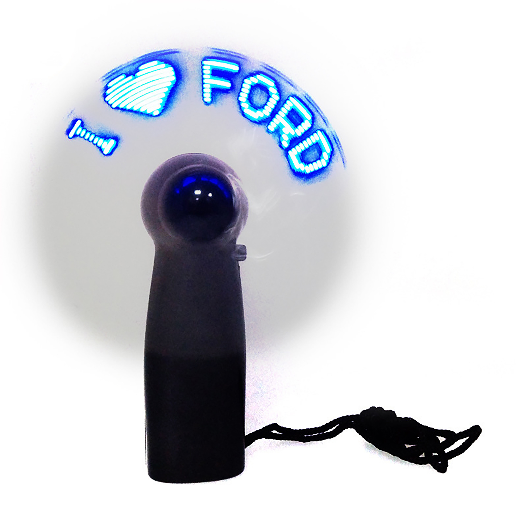 Portable Programmable LED Handheld Fan 2
