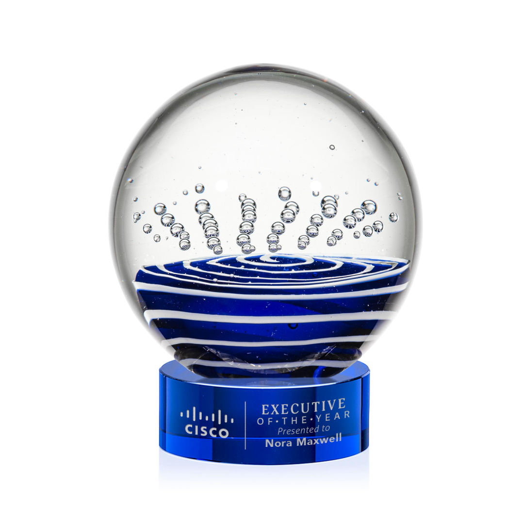 Tranquility Award on Stanrich Base - Blue 1