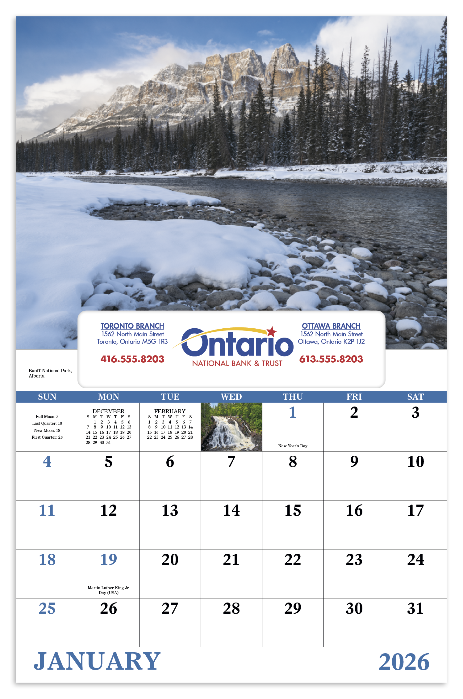 Good Value™ Scenic Canada - Window Calendar 4