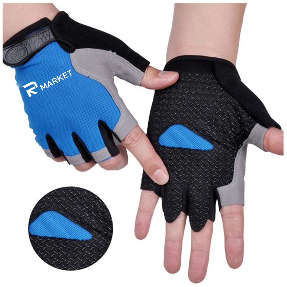 Half Finger Bicycle Gloves for Men Women Anti-Slip 1