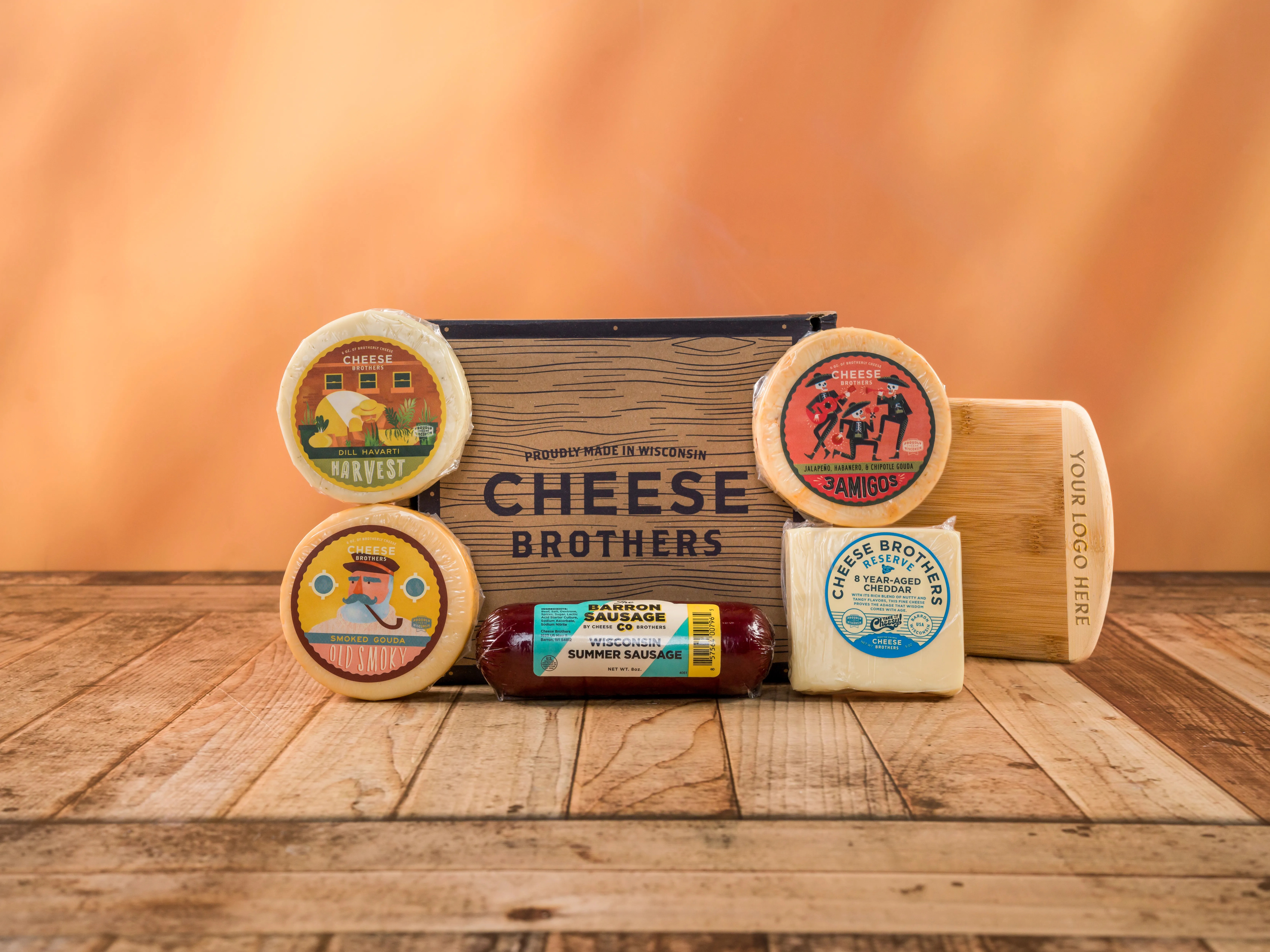 Cheese Bros. Classic Favorites Food Gift Box 6
