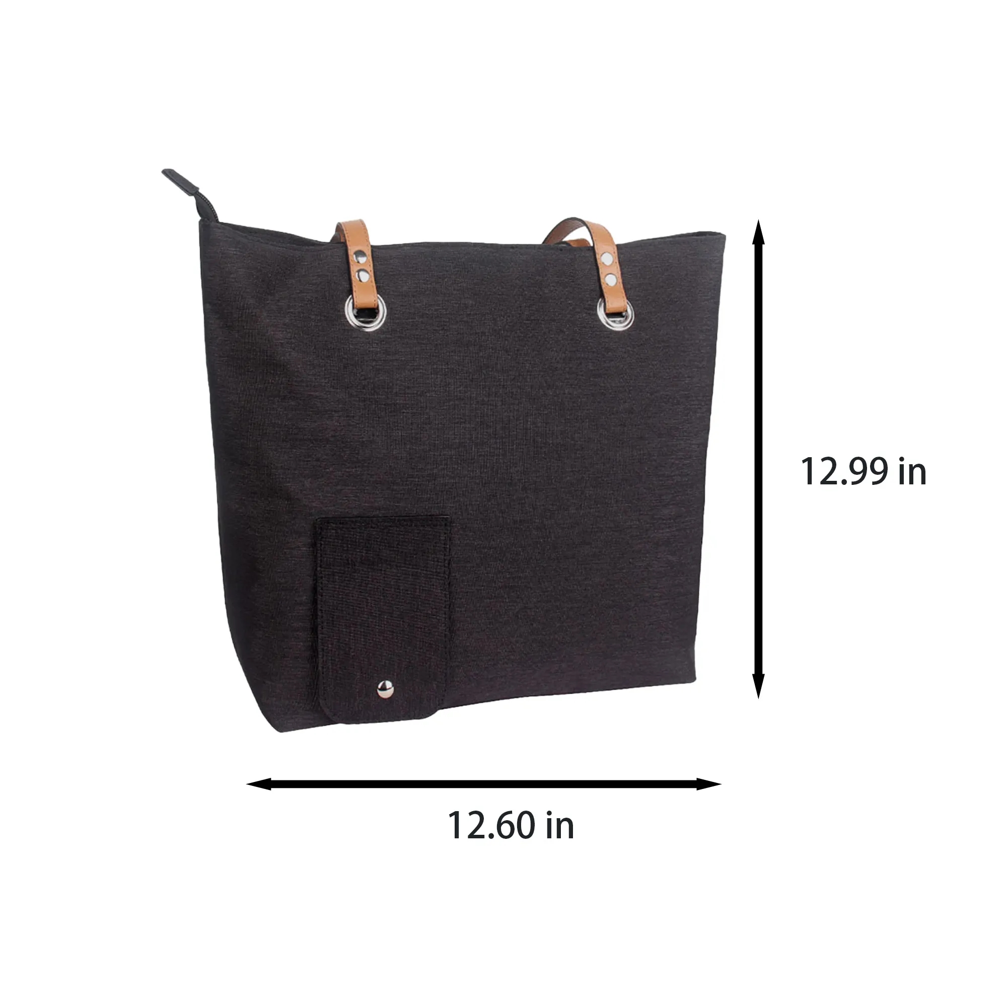 Tote Bag with Insulated Beverage Compartment 3