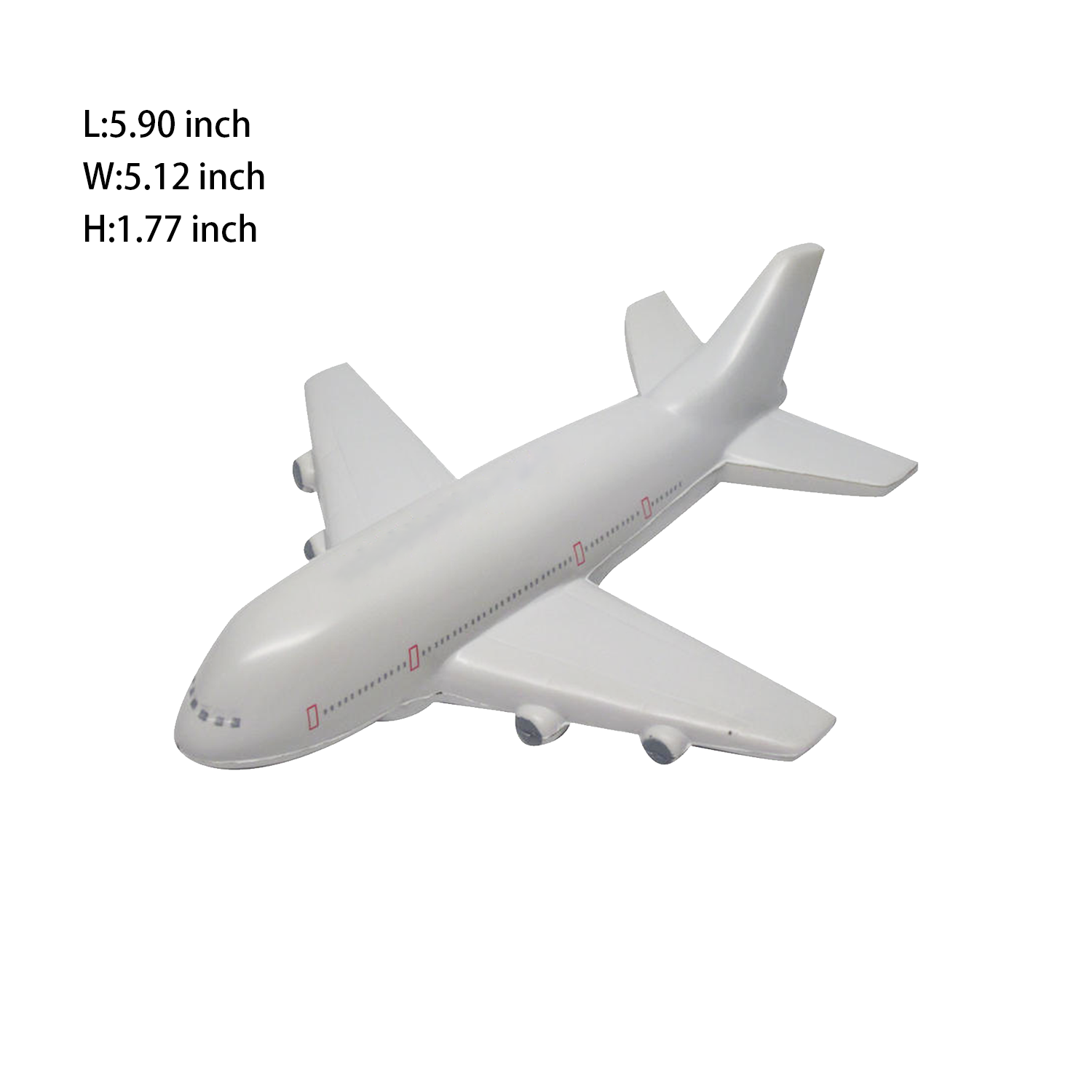 PU Foam Airplane Ball - Polyurethane Stress Relief Toy 4