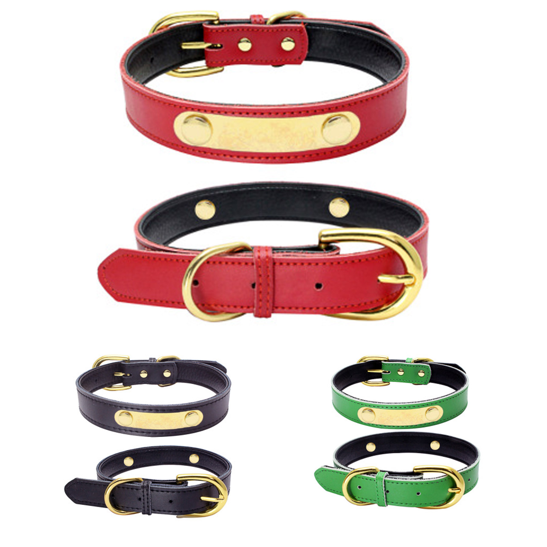 Leather Pet Collar 1