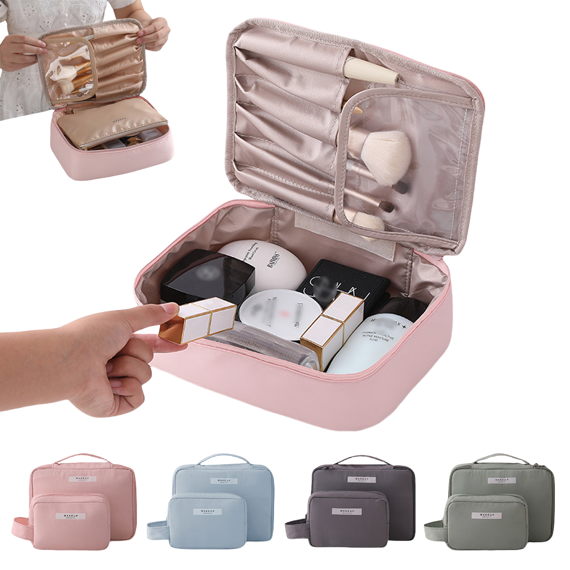 Waterproof Travel Makeup Bag 2