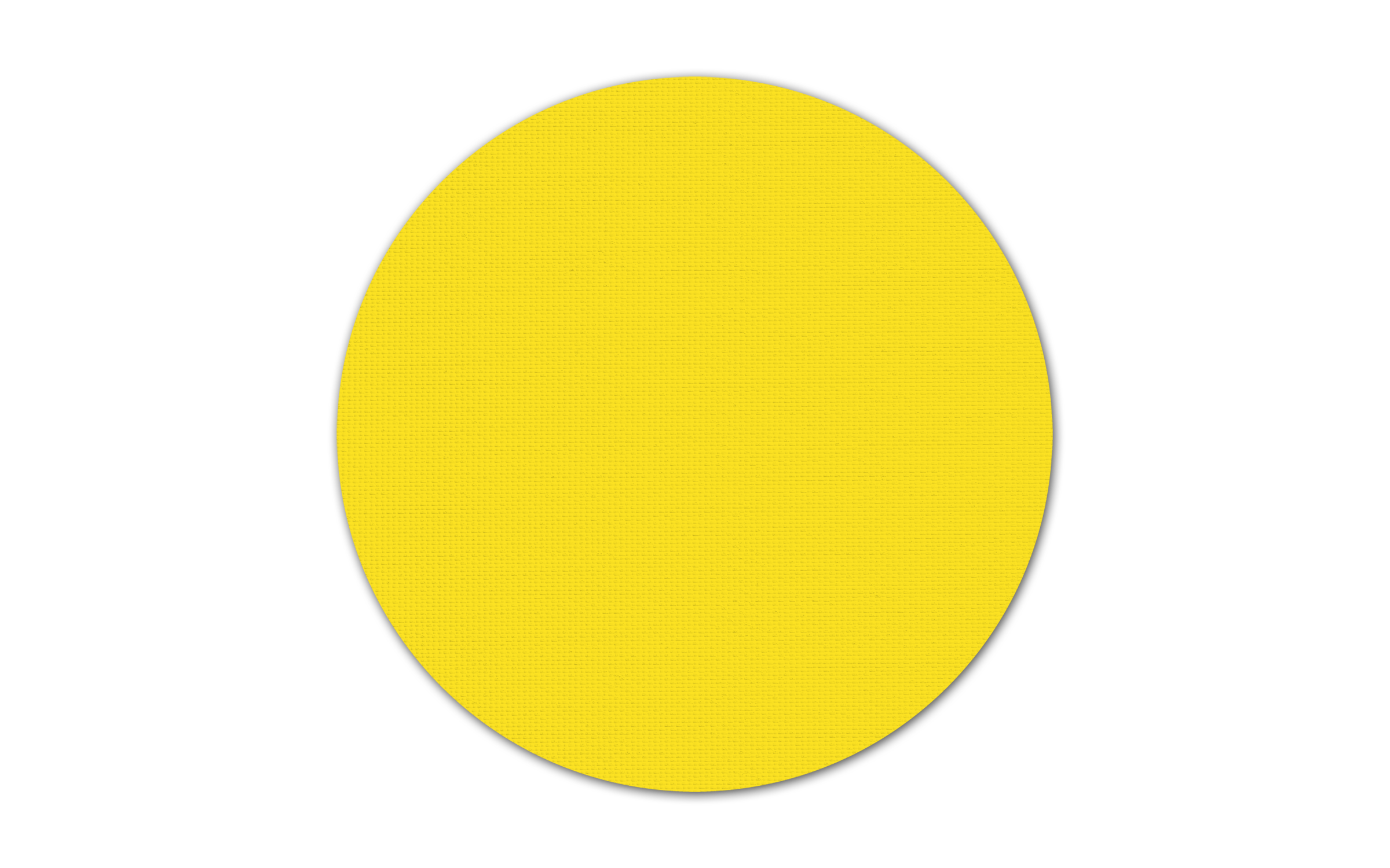 Circle Vinyl Coaster