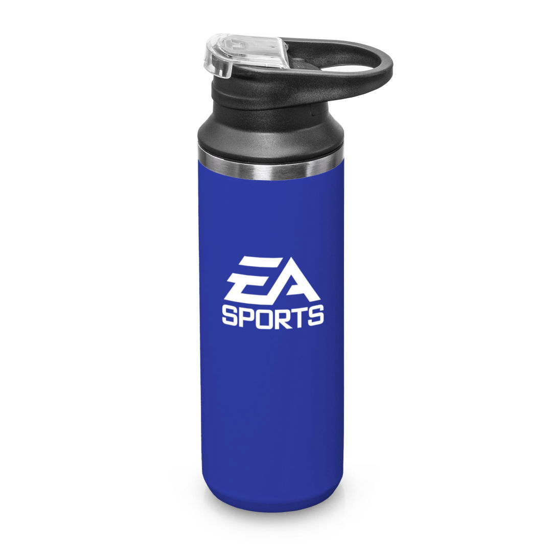 Della SS Water Bottle w/Handle & Flip Top - 17oz