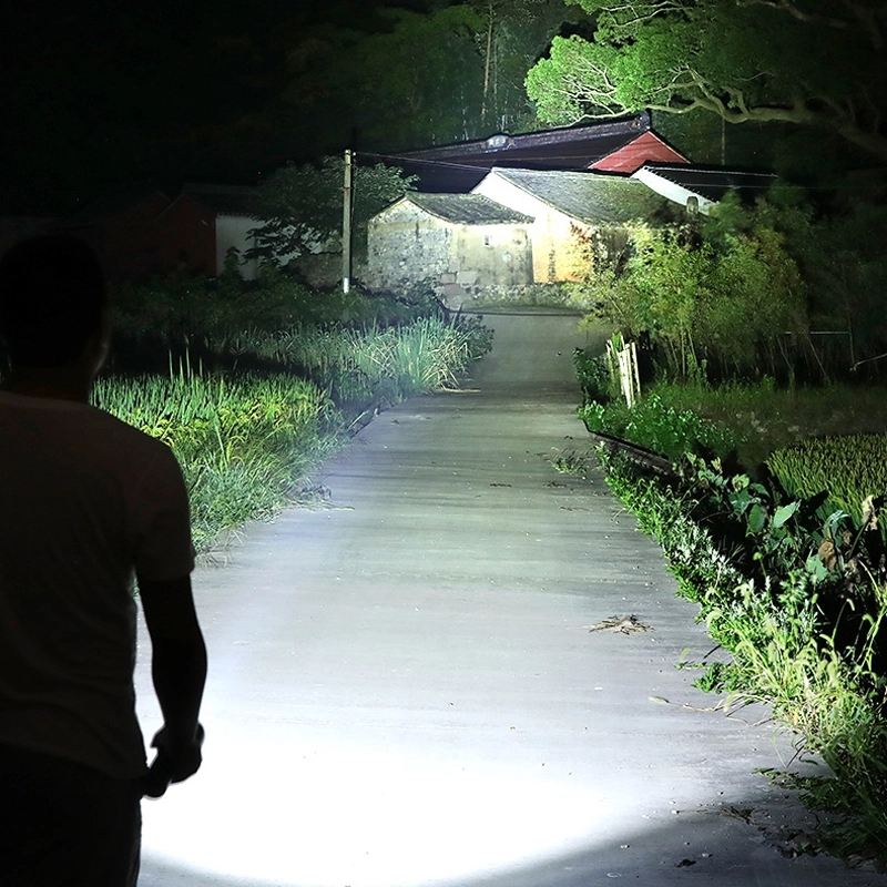 Custom Rechargeable Zoomable Flashlights 1