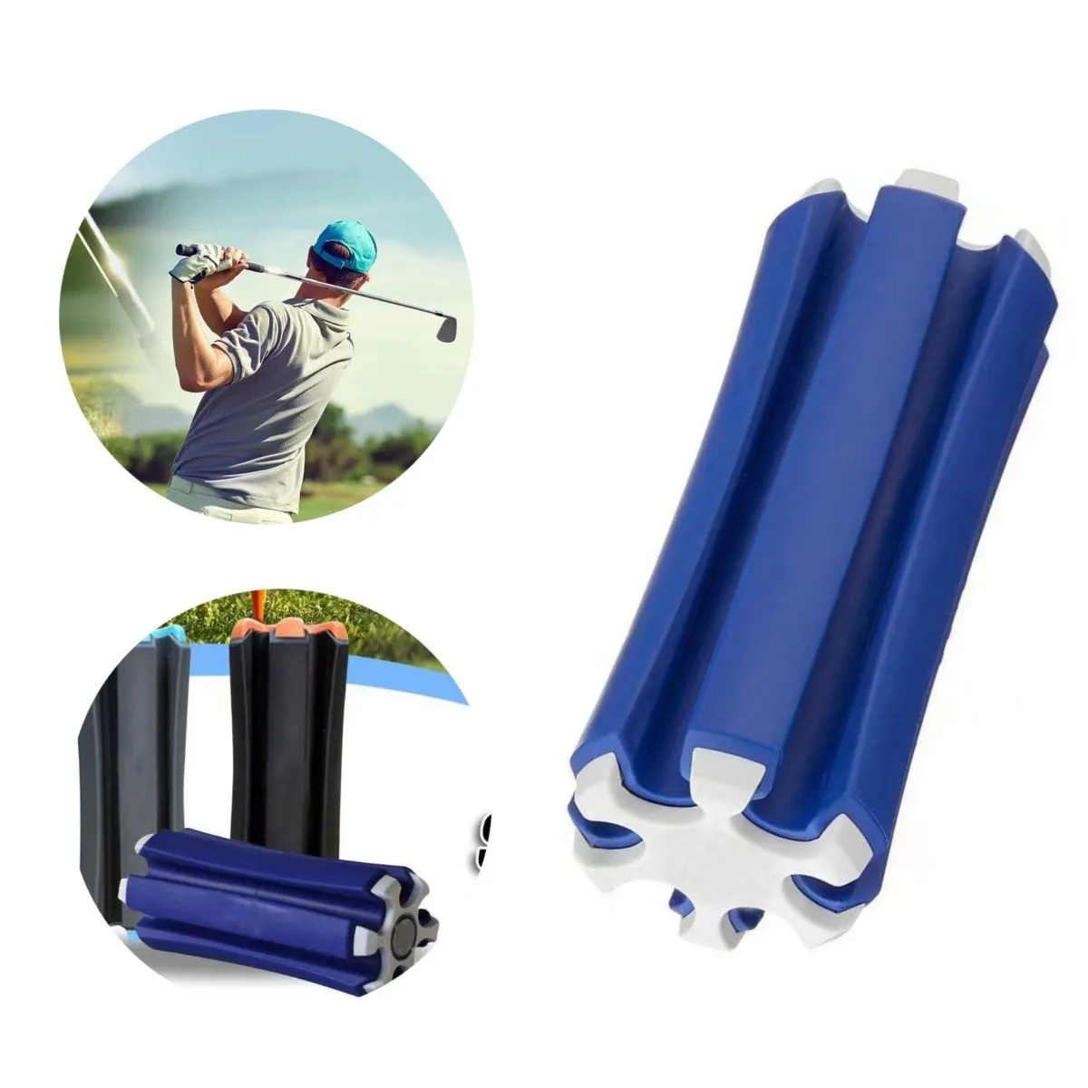 Golf Club Retainer Portable Holder Standing 4