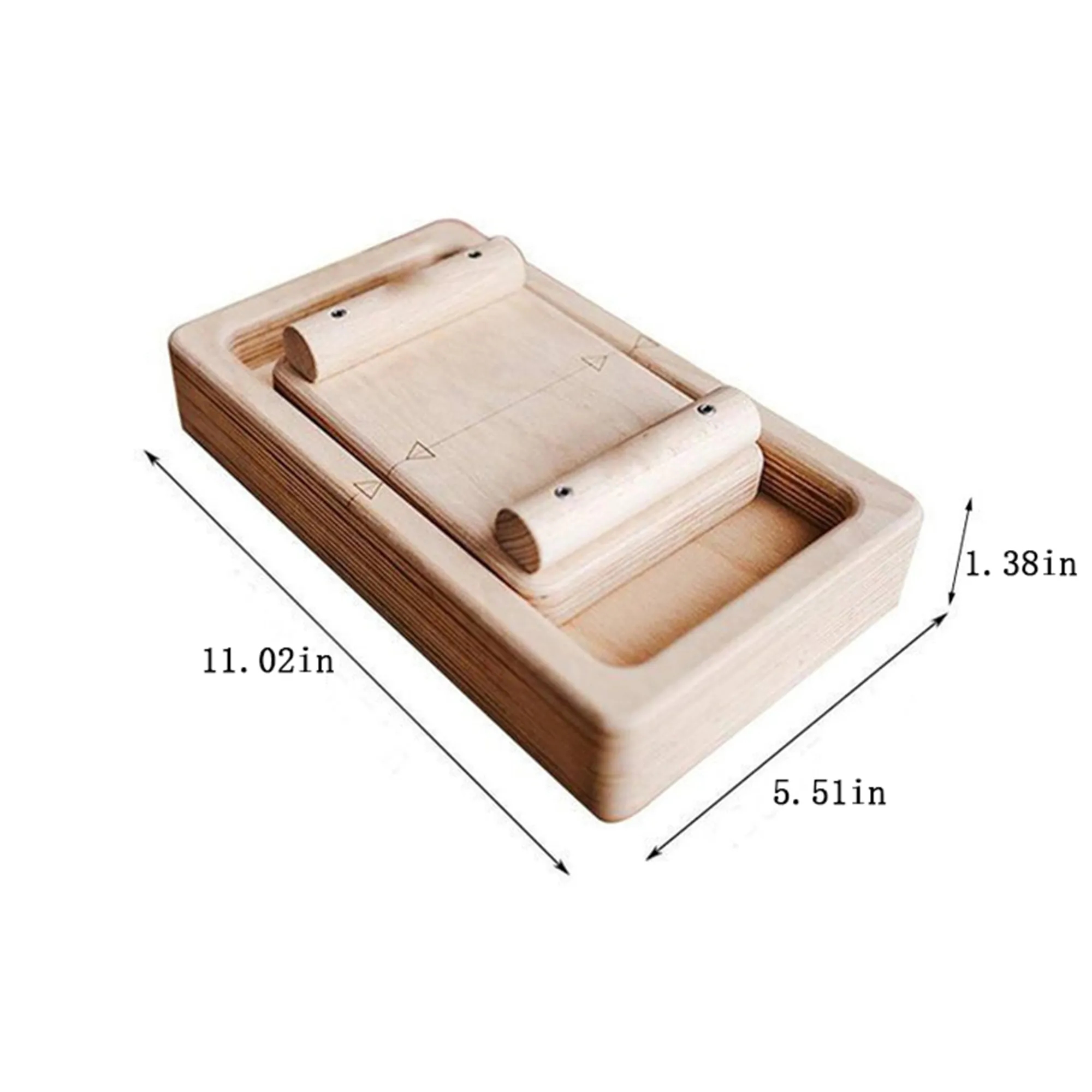 Custom Logo Wooden Hand & Wrist Trainer 2