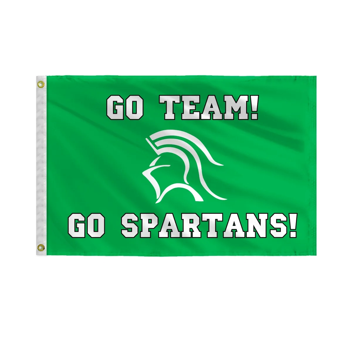 Spartan Mascot Flags 3