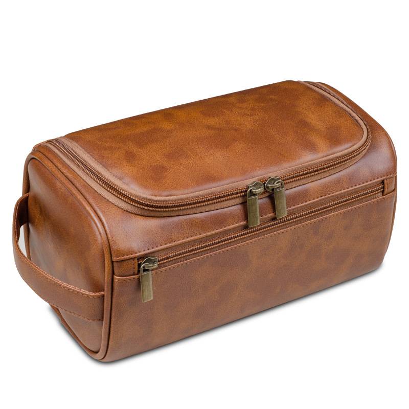 Pu Leather Personalized Toiletry Bag 4