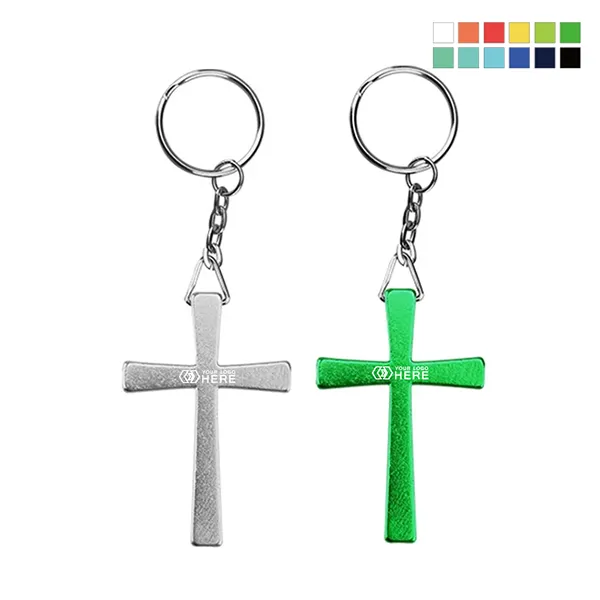 Cross Shape Keychains Holder 2