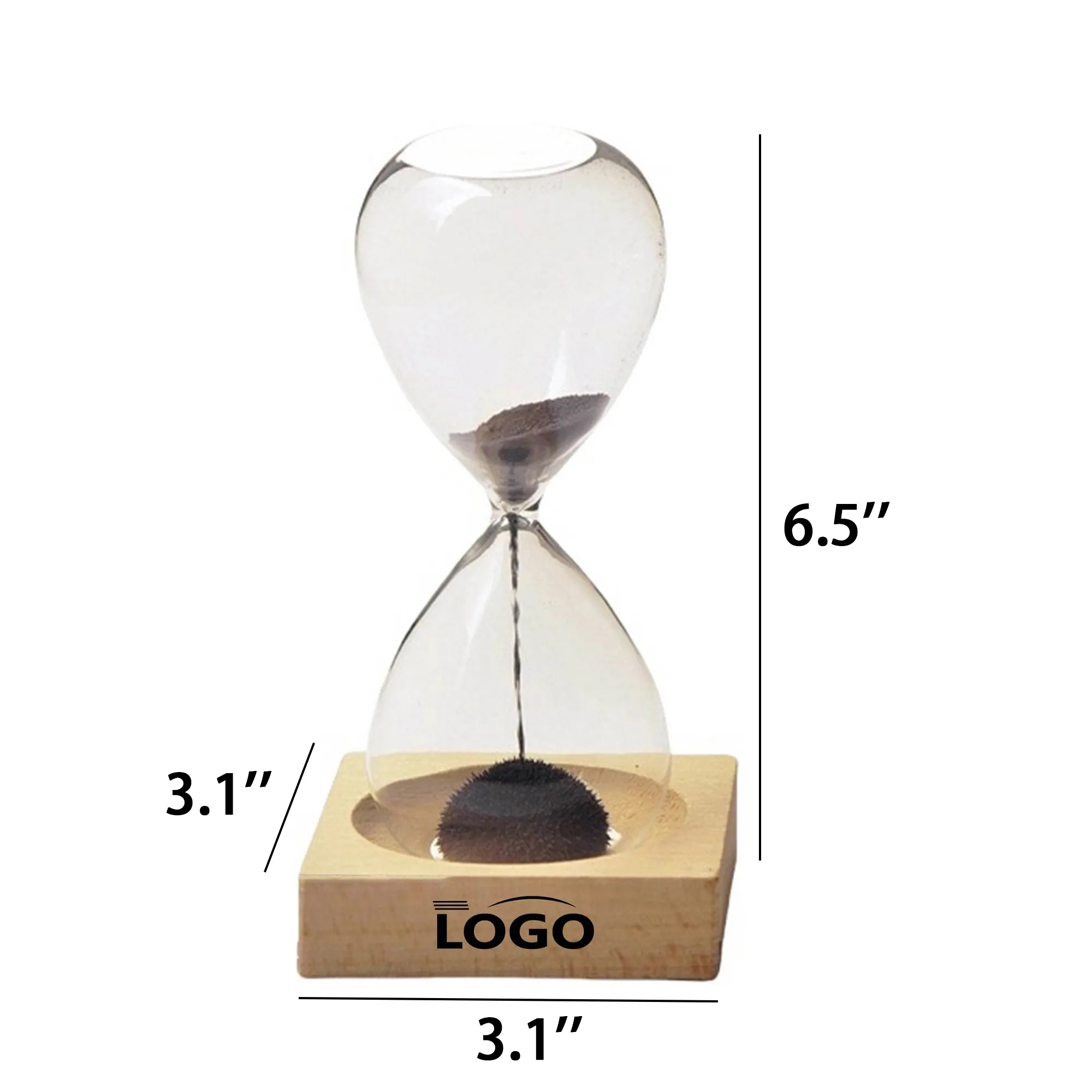 Magnetic Sand Timer Hourglass Decor 3