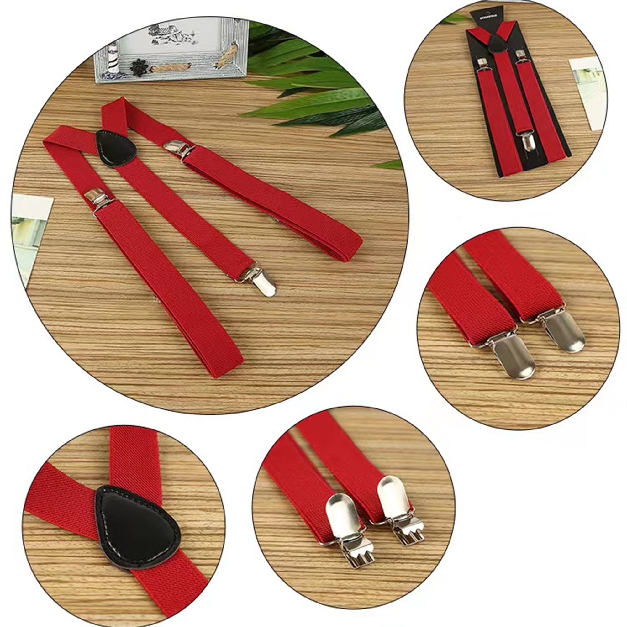 Adjustable Elastic Unisex Suspender 2