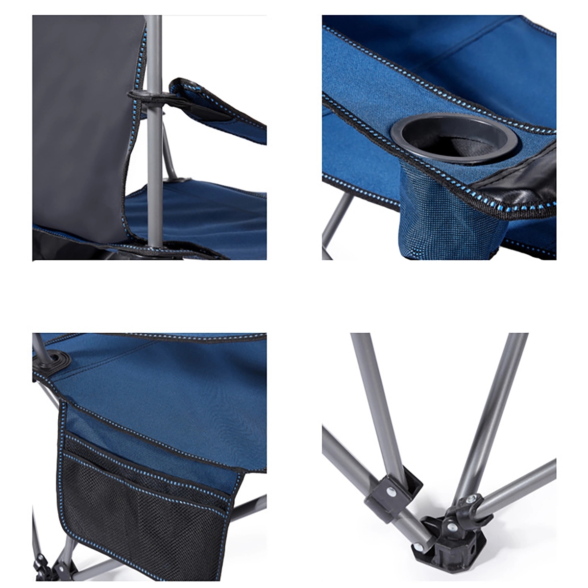 2 In 1 Folding Camping Chair 10