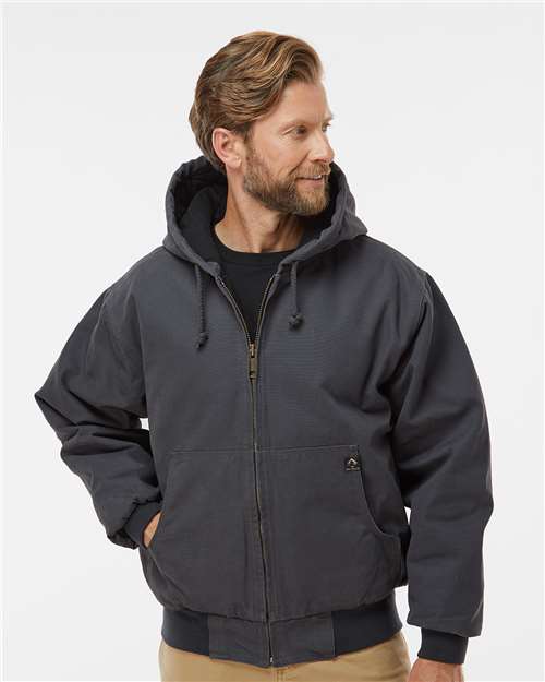 Men's Tall Cheyenne Boulder Cloth™ Hooded Jacket with Tricot Quilt Lining - 5020T 52