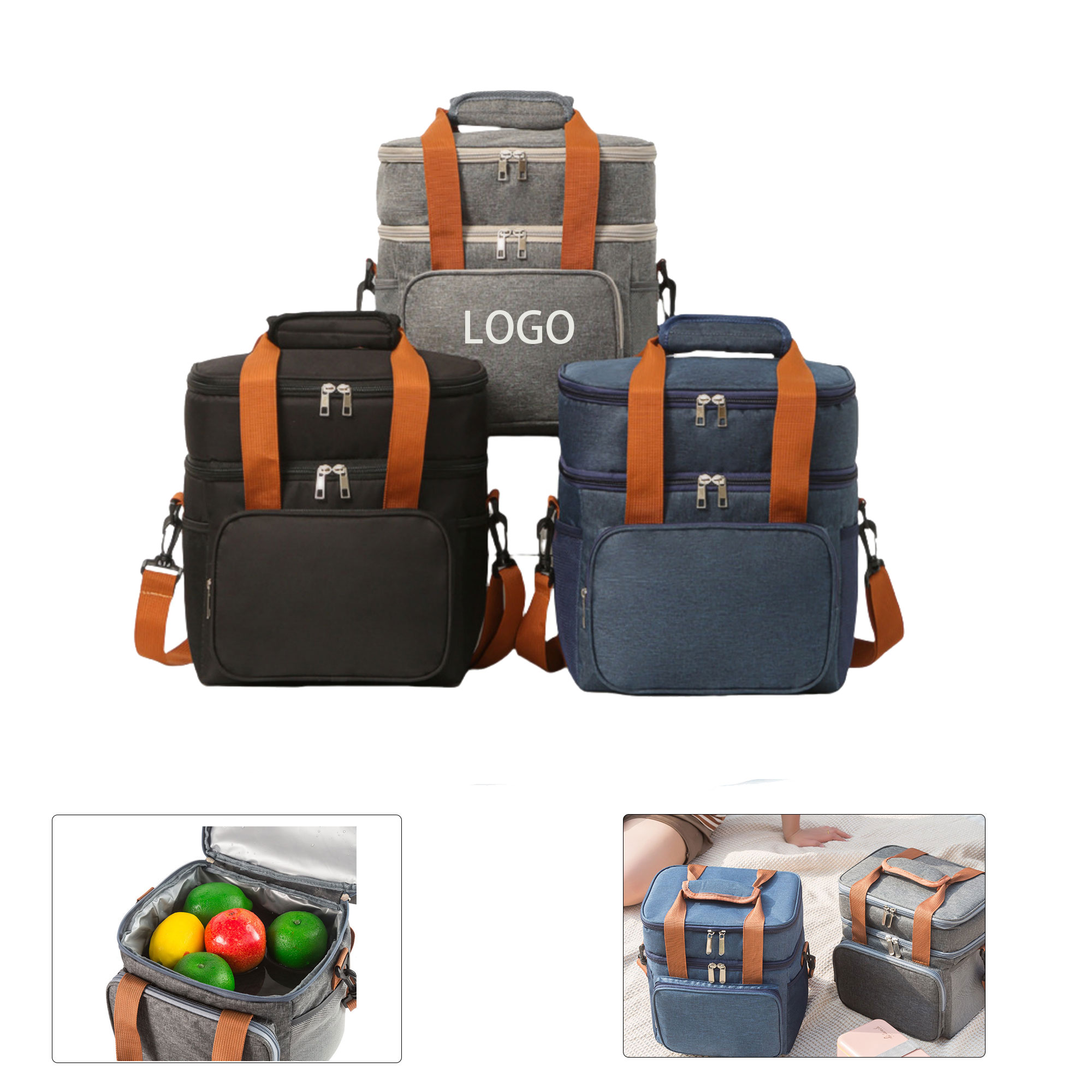 Portable Lightweight Insulated Lunch Bag 4