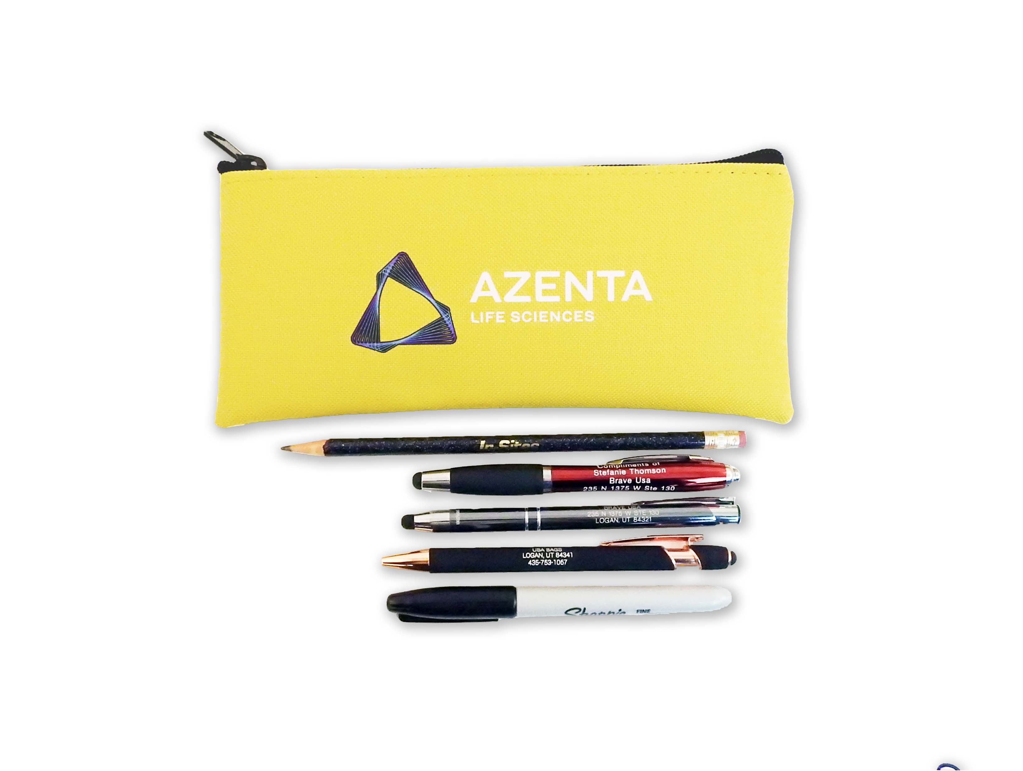 "Scribble" Zippered Pencil Pouch 4