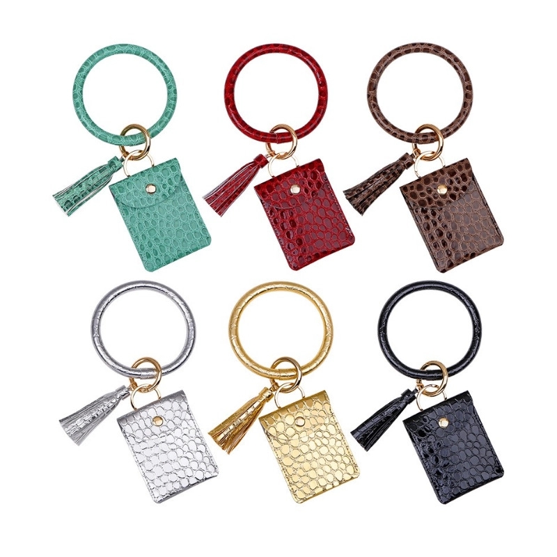 Keychain Wallet Wristlet 6