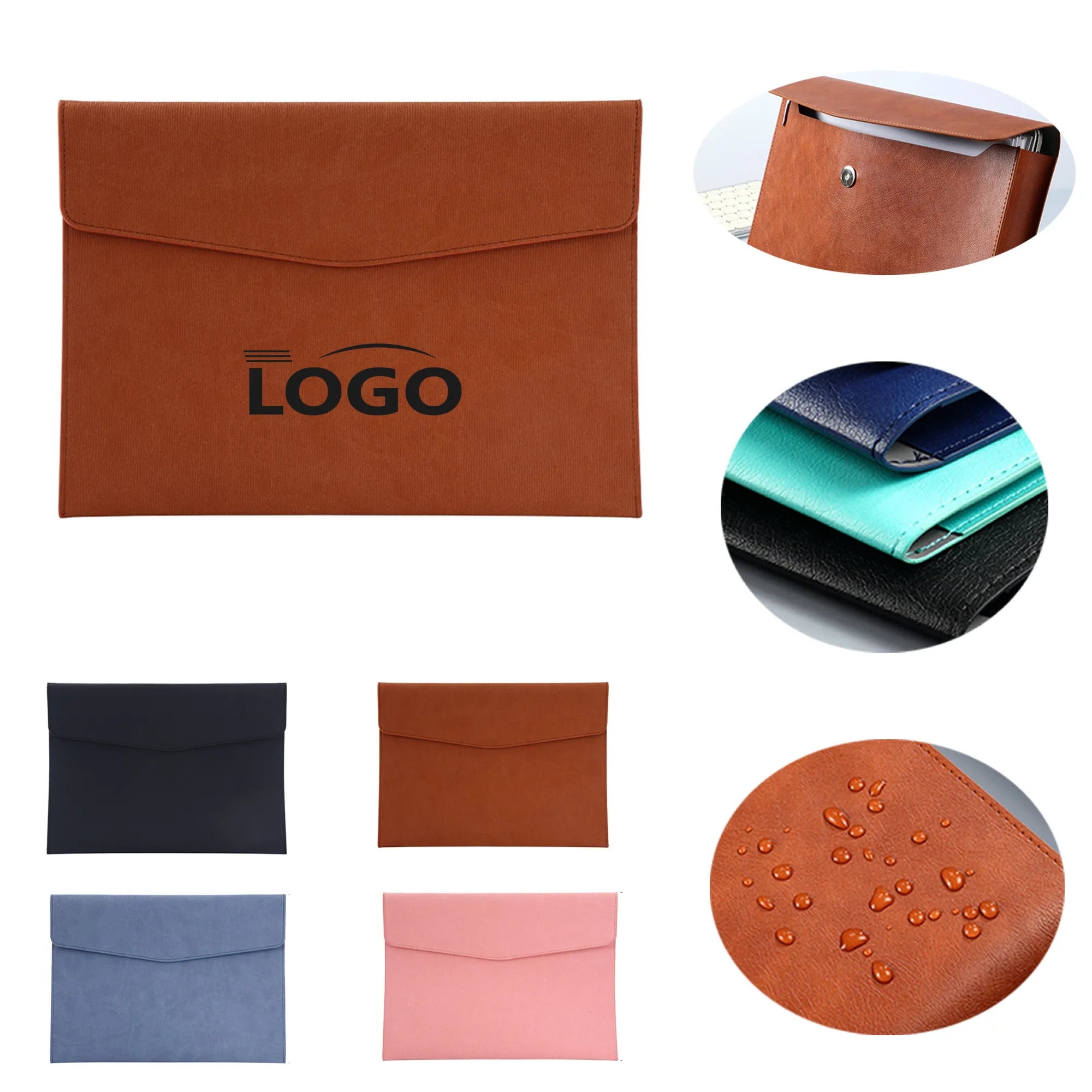 PU Leather A4 File Folder 1