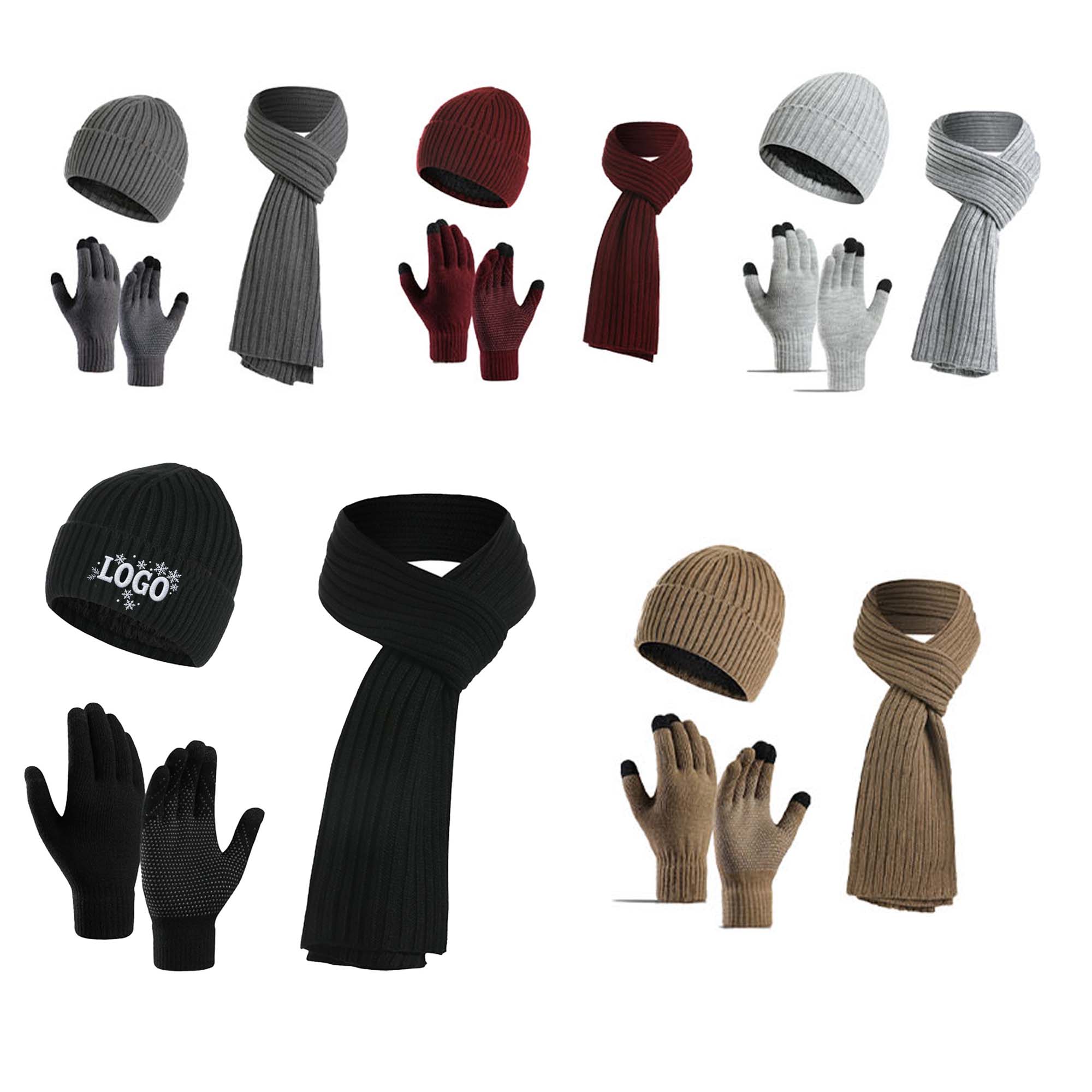 4pcs Winter Accessory Set 2