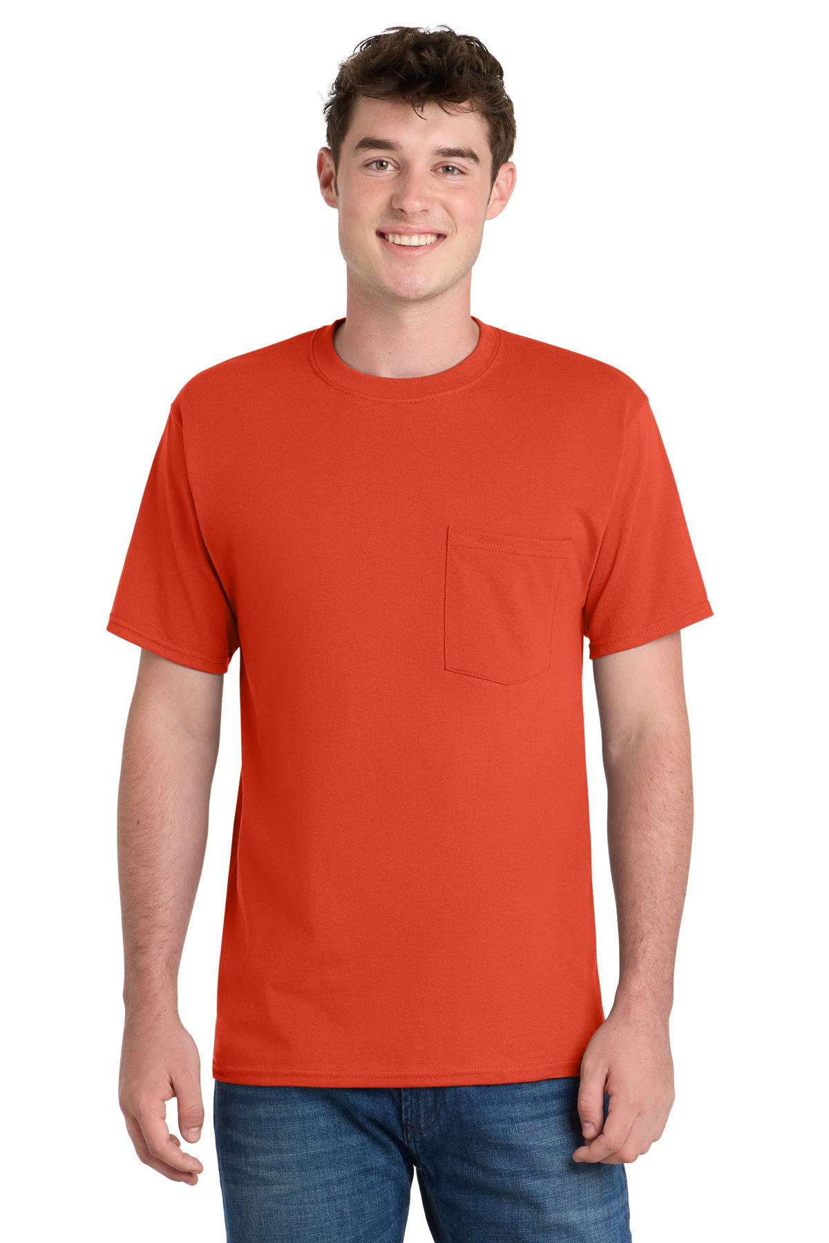 Port & Co Tall Essential Pocket Tee. PC61PT 150