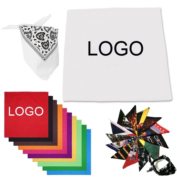 22" x 22" Cotton Bandanas 5