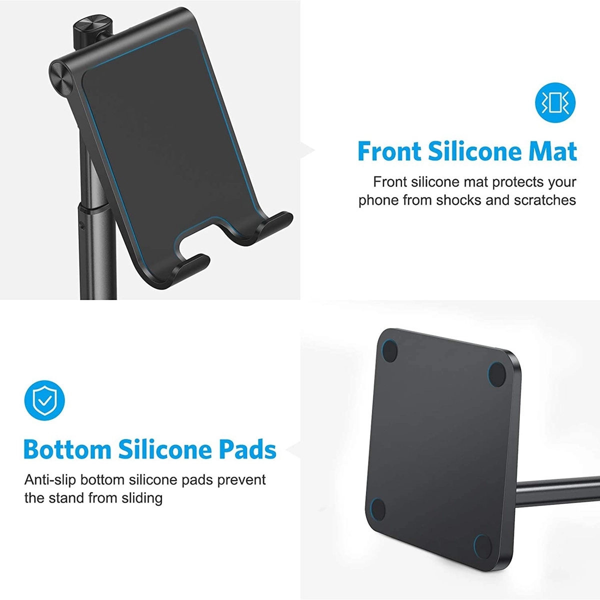 Adjustable Phone& Tablet Desktop Holder Stand 5