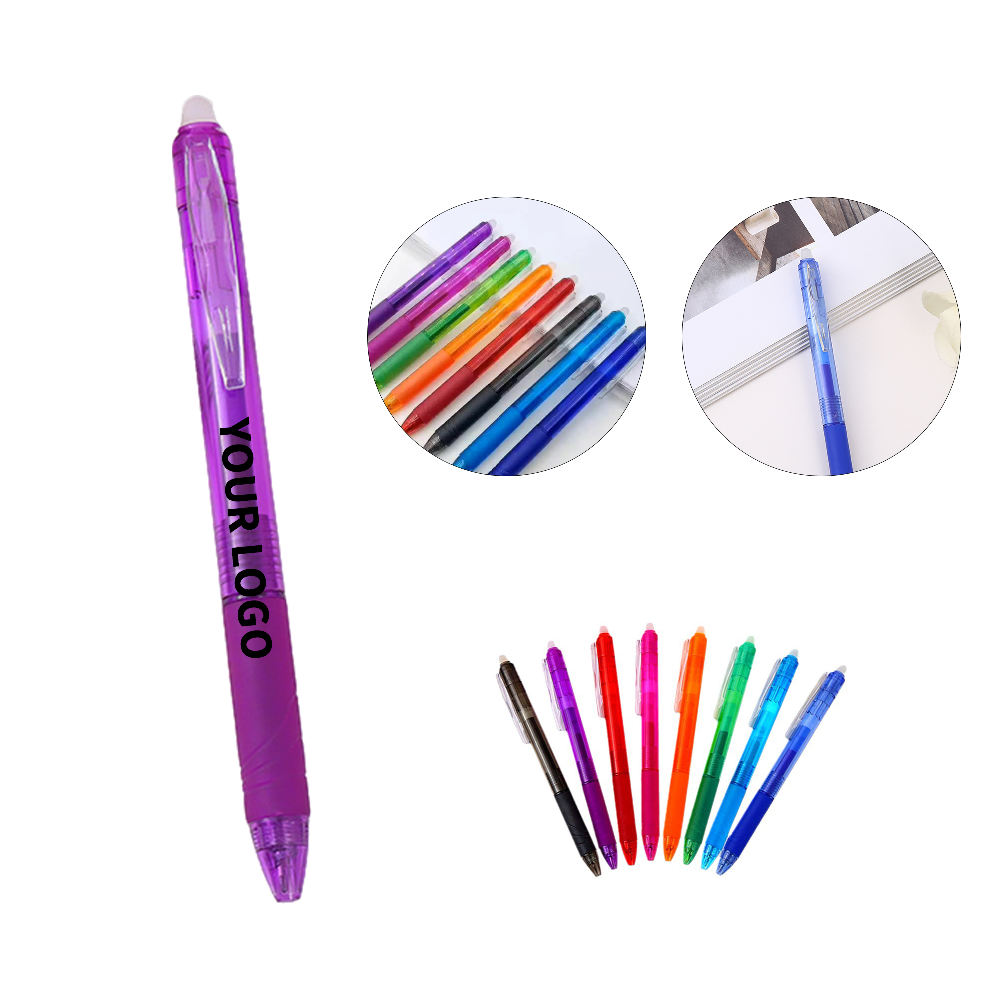 Erasable Gel Ink Writing Pen With Smooth Correction 1
