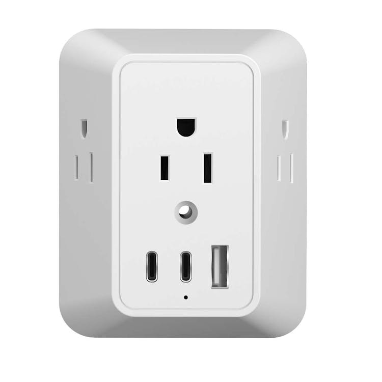 Wall Plate Surge Protector Outlet Adapters 1