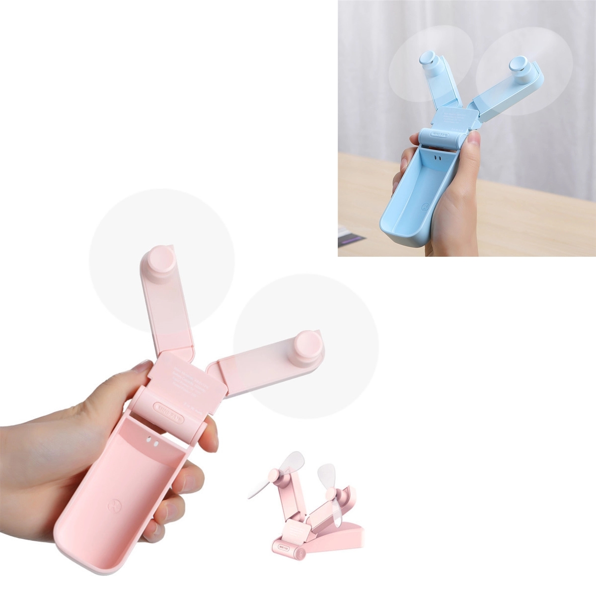 Mini Fan Handheld Usb 2