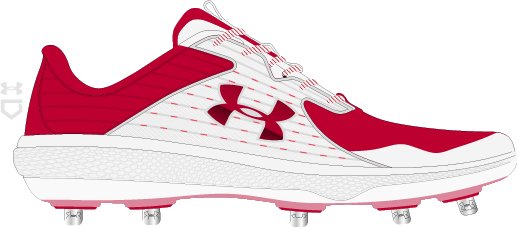 Men's UA Yard MT Baseball Cleats 6