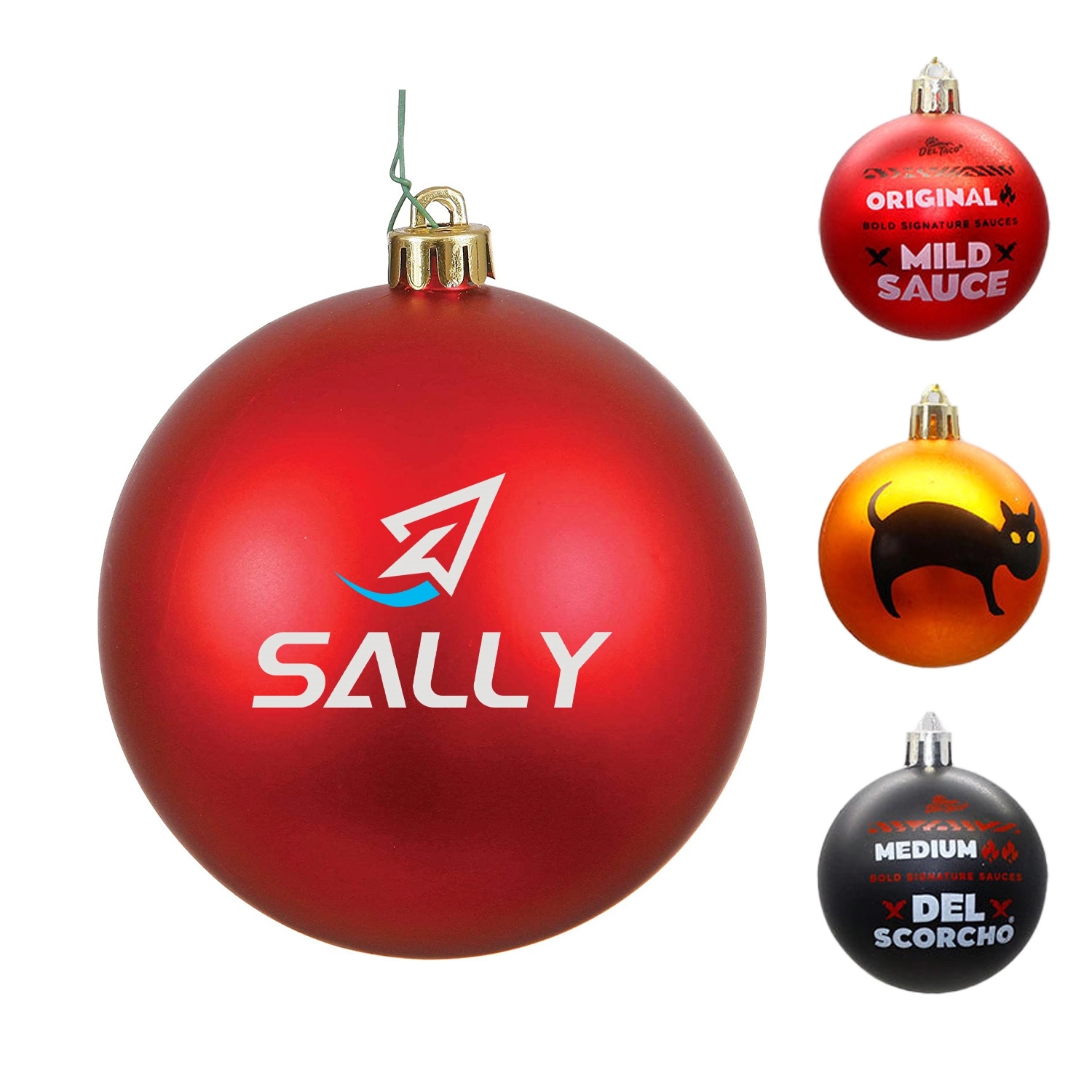 Large Plastic Christmas Ball 2
