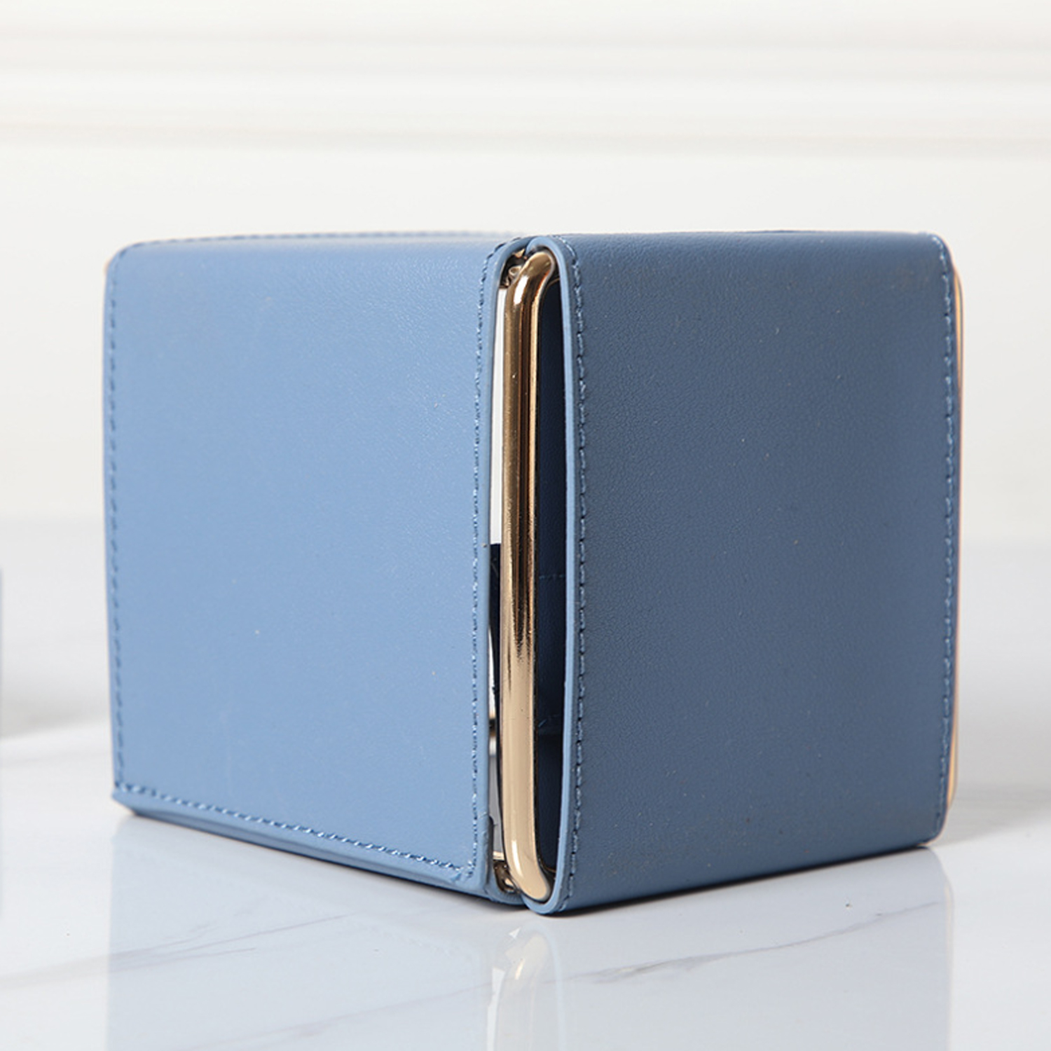 PU Leather Desktop Storage Organizer Box 14