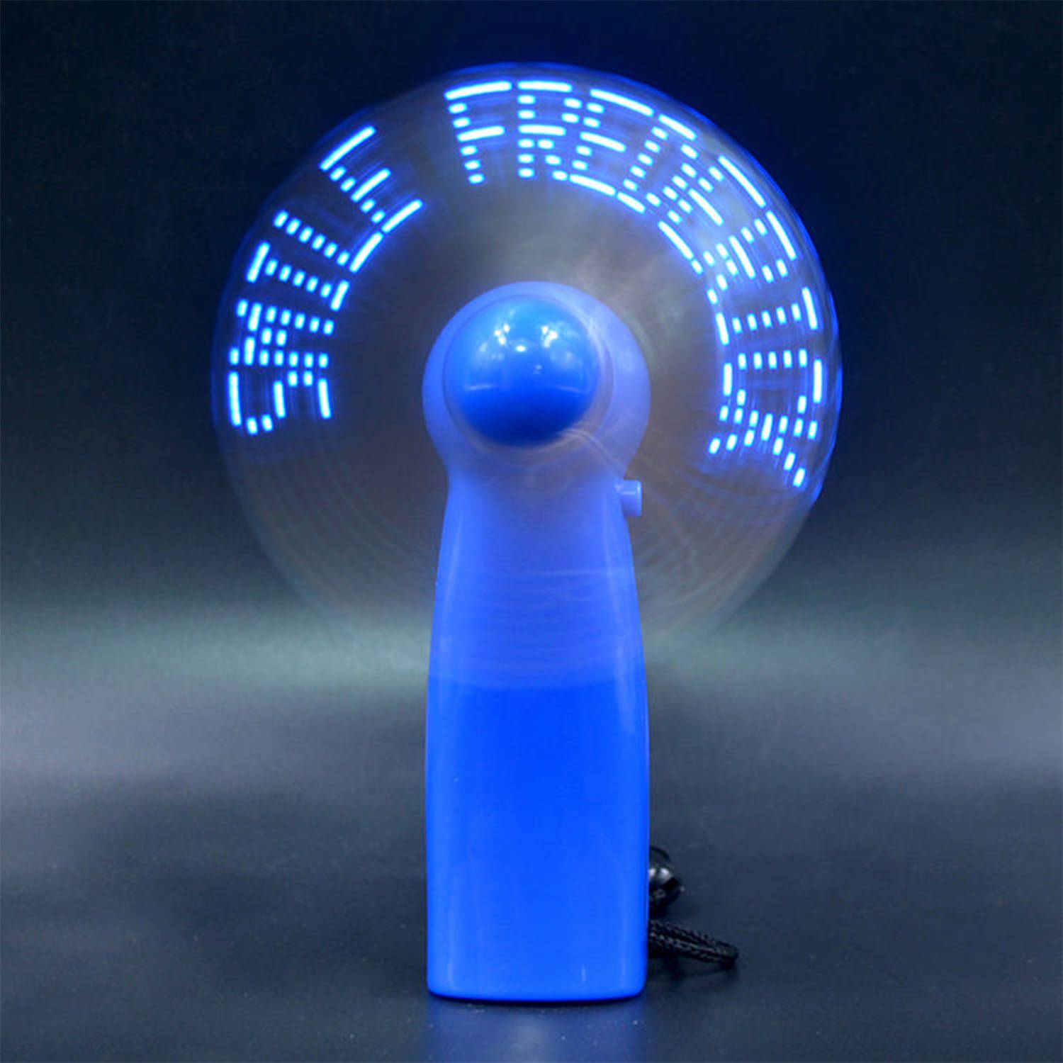 Custom LED Message Handheld Fan 7