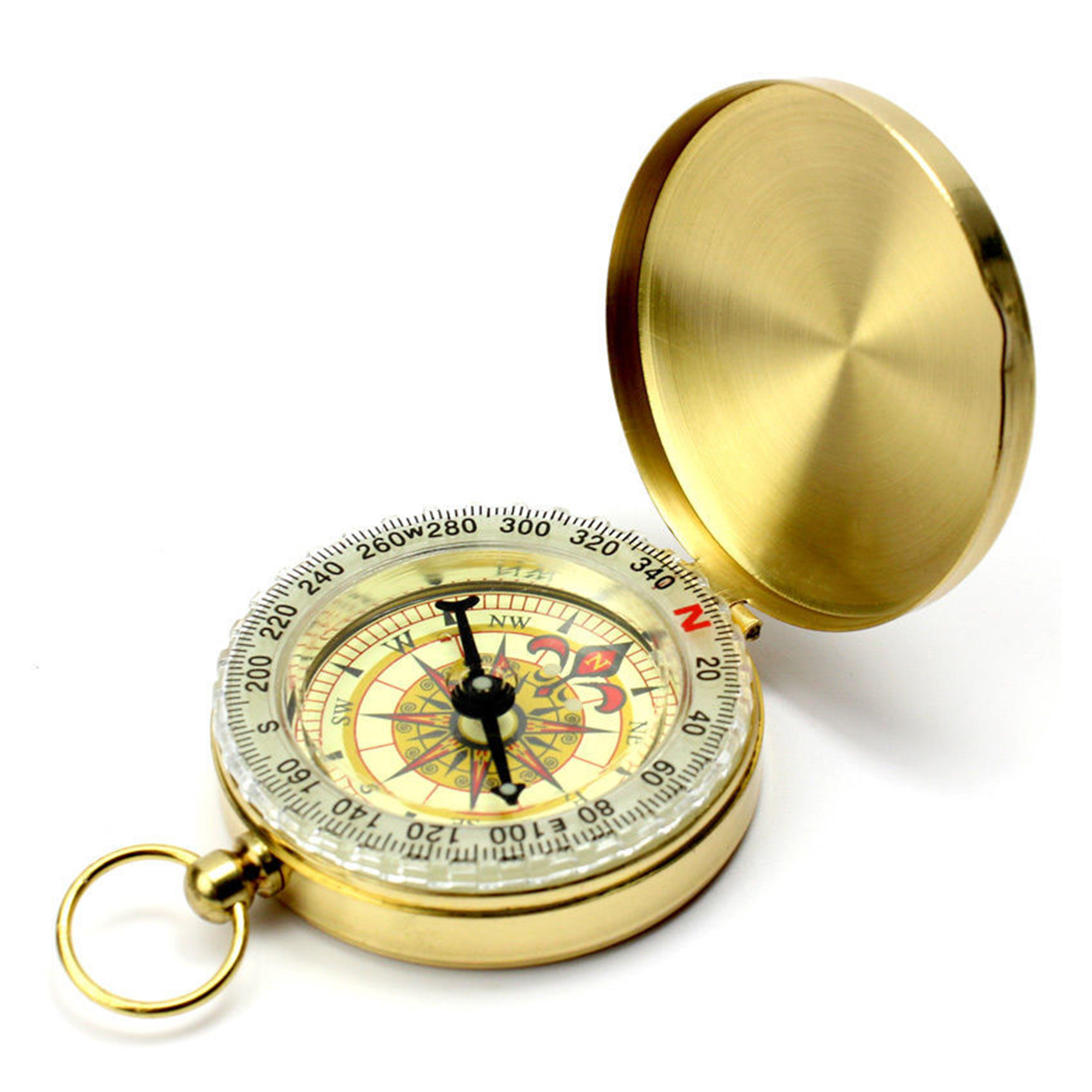 Aluminum Luminous Navigation Compass With Mirror Finish 3
